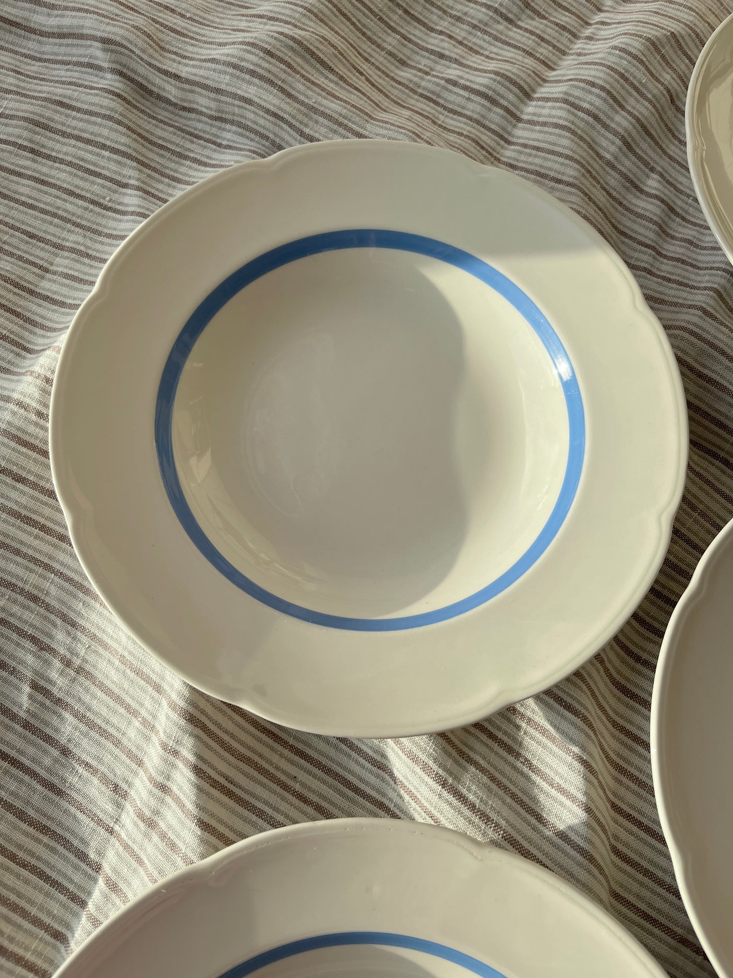 Aluminia ‘Lone’ dyb tallerken