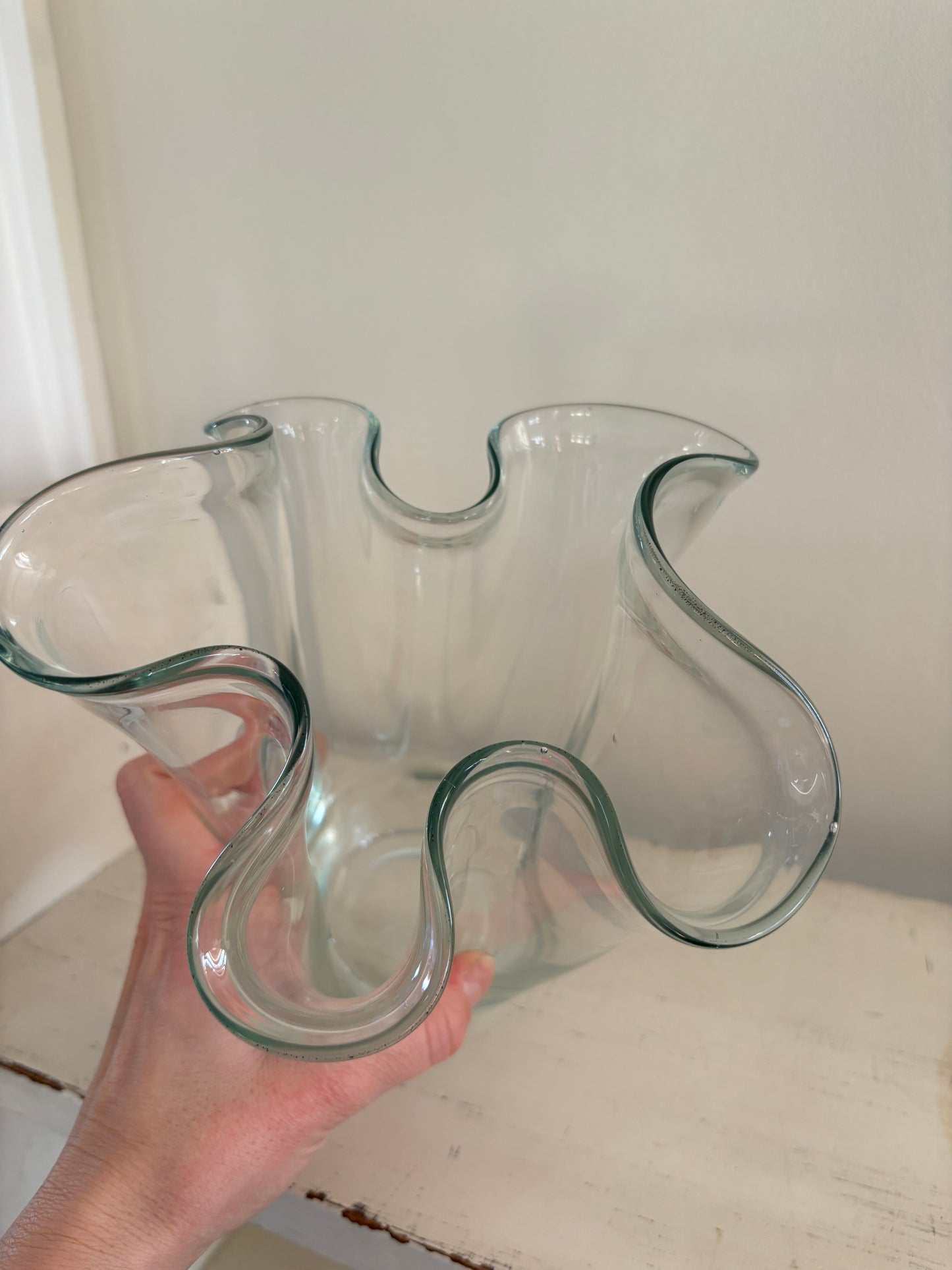 Tulipanvase i glas