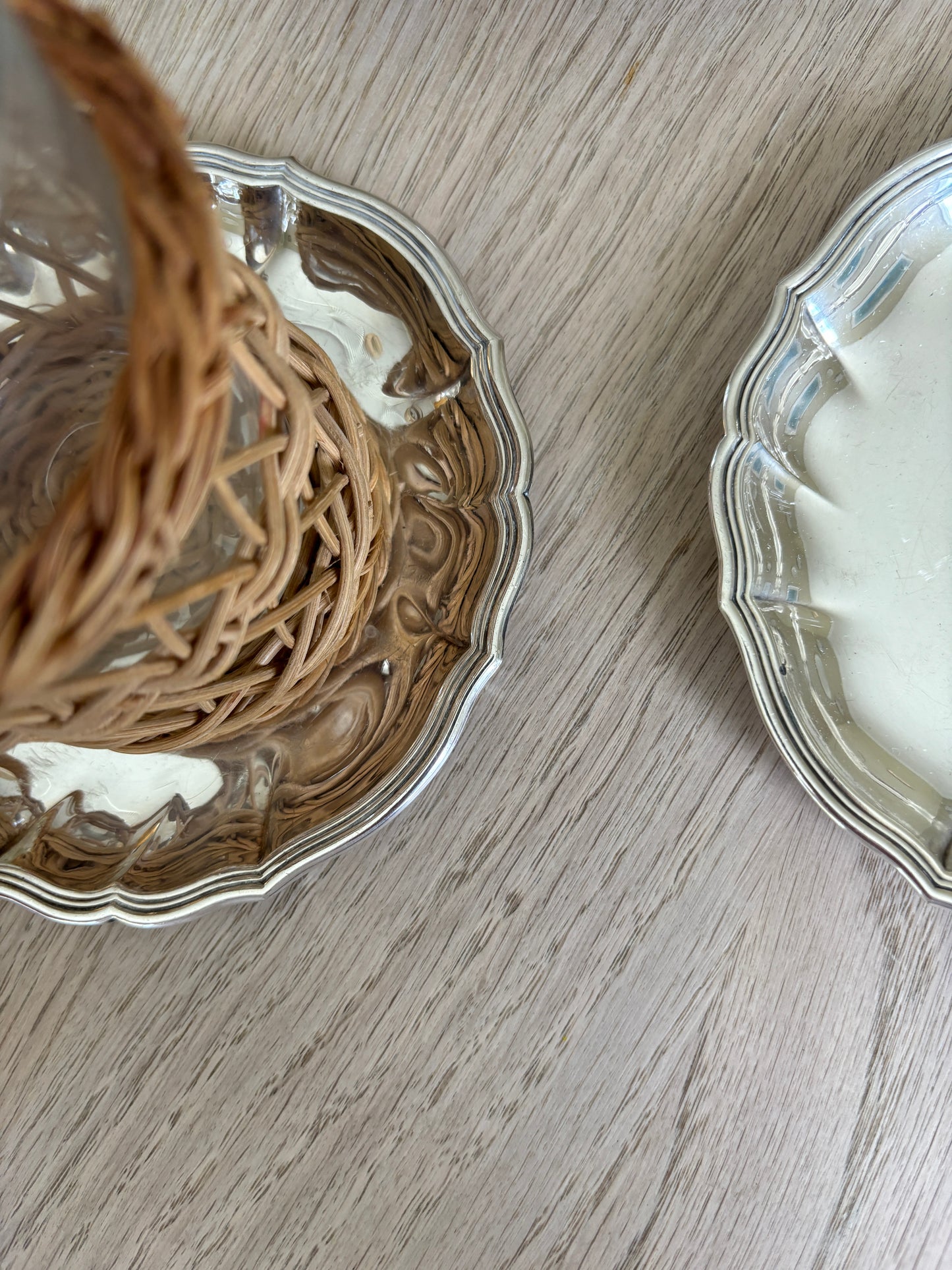 Pletsølv bordskånere