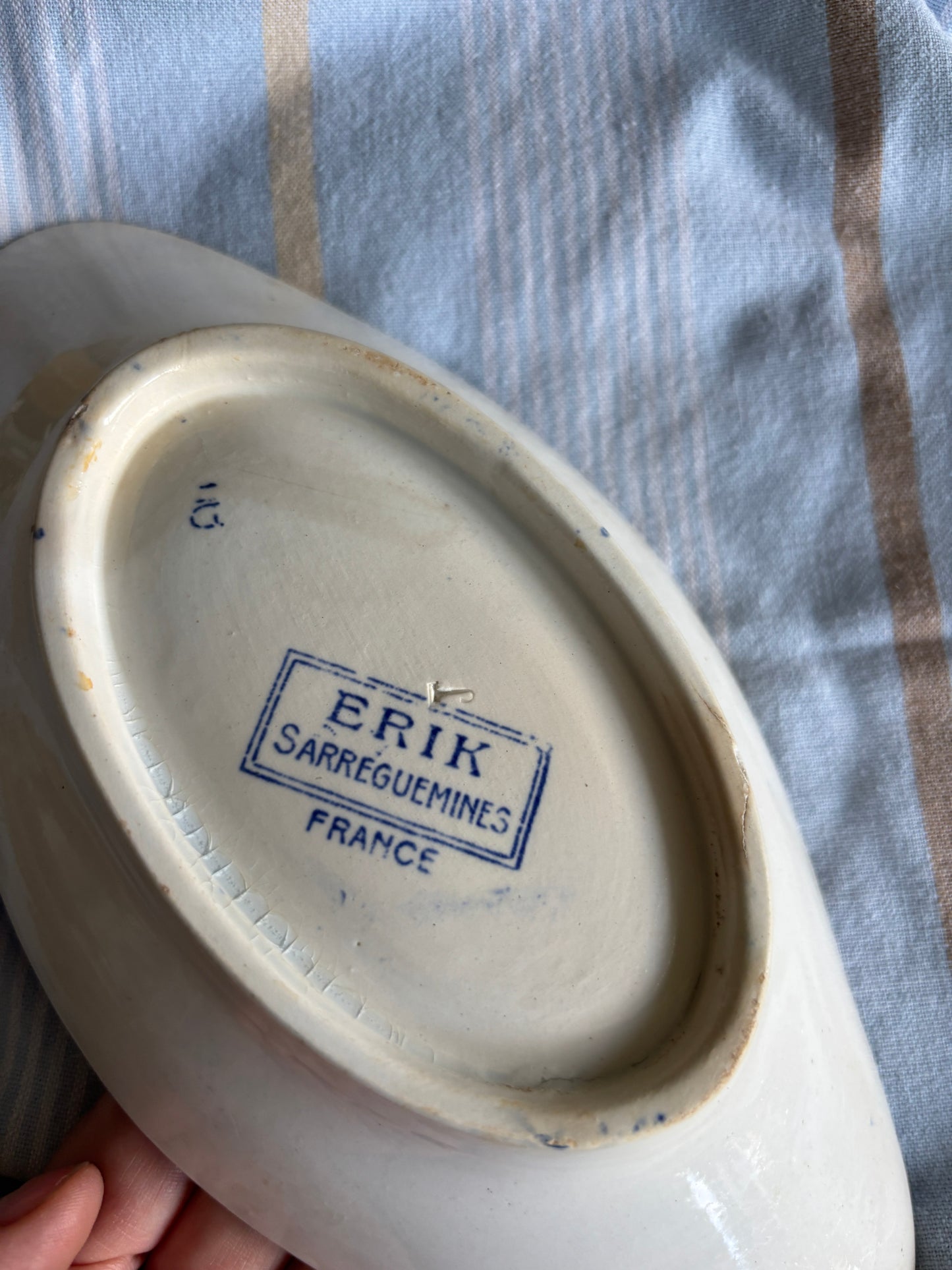 Sarreguemines skål, ERIK