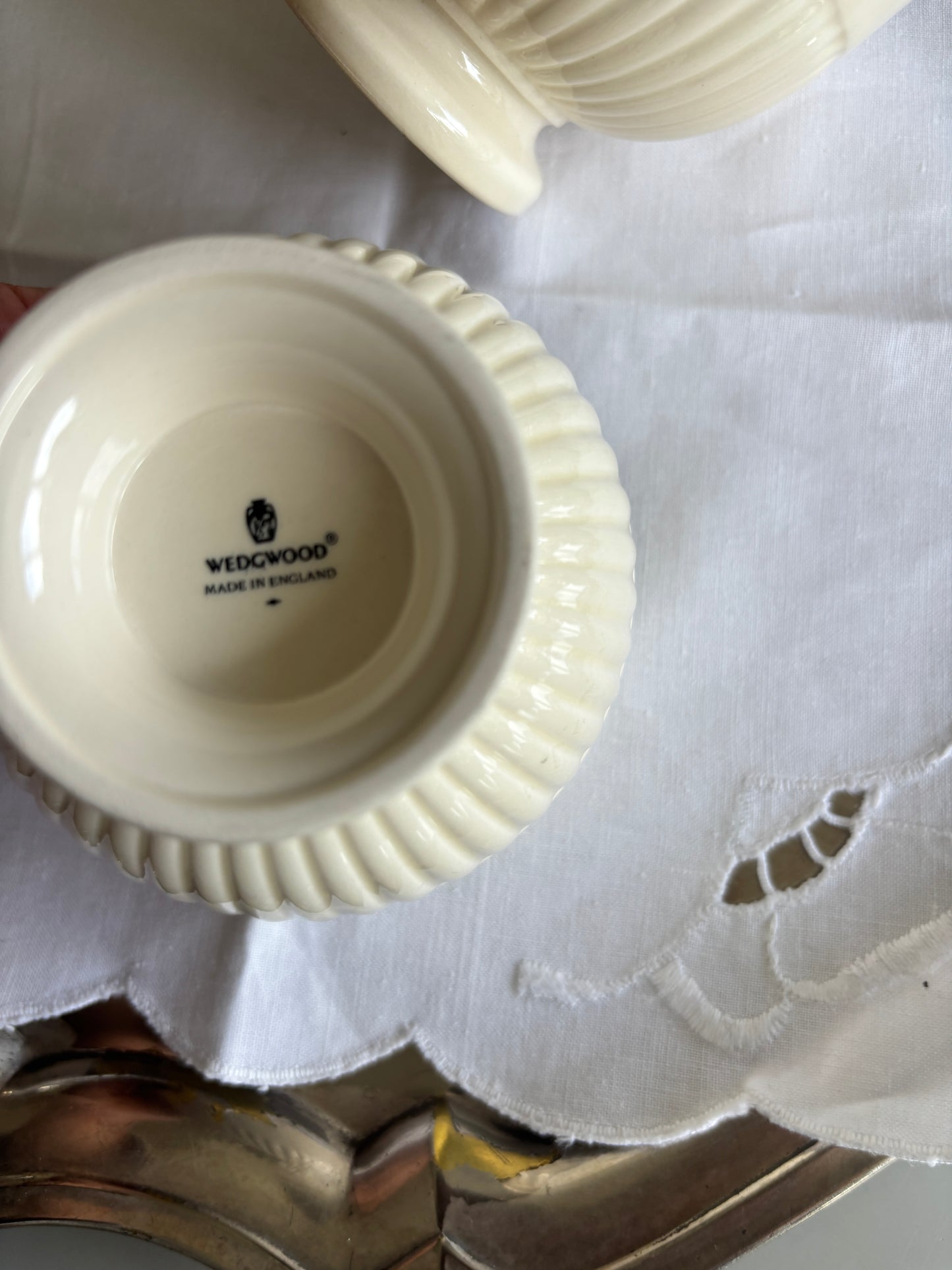 Wedgwood skål på fod