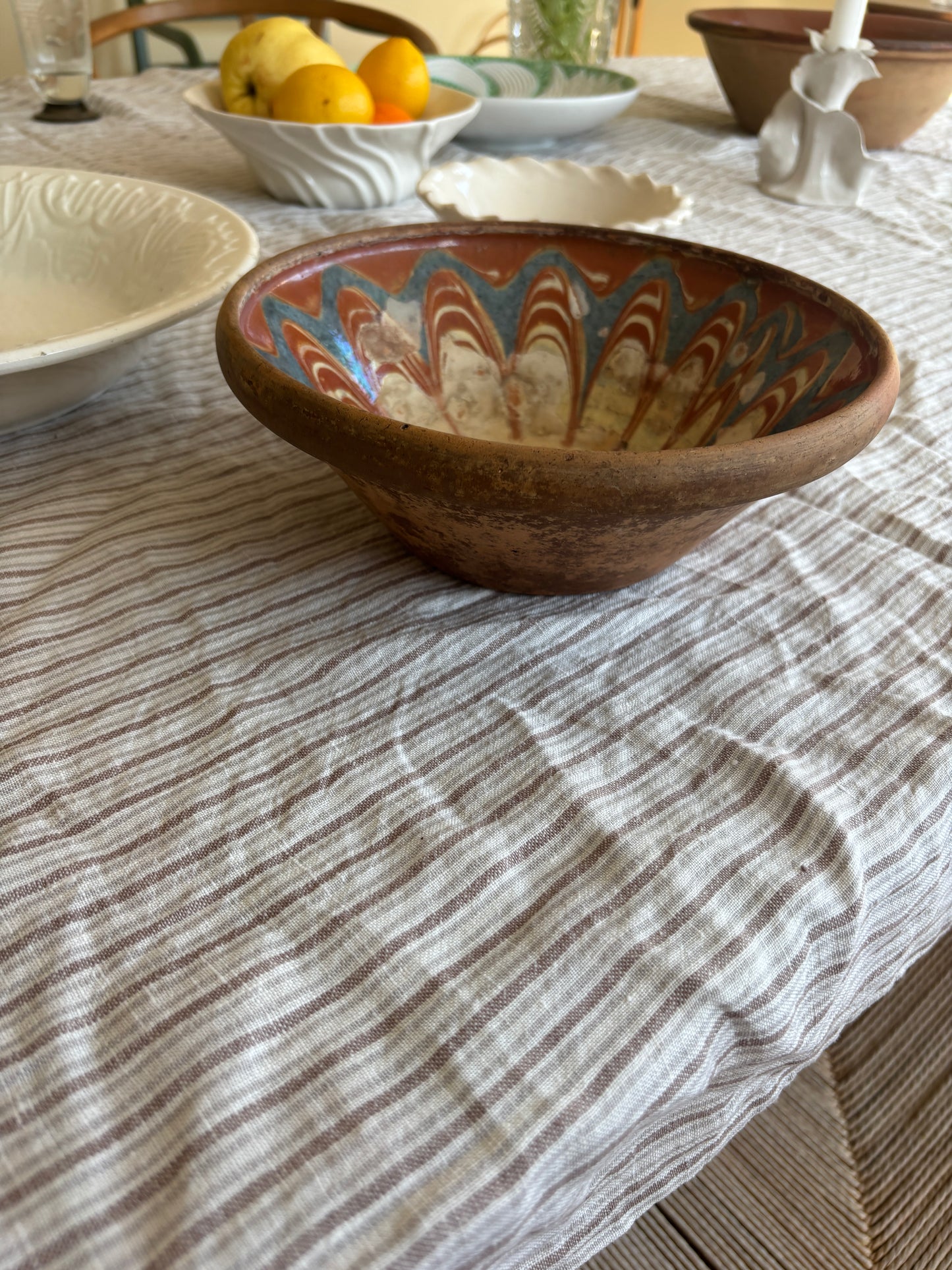 Gammel keramik skål