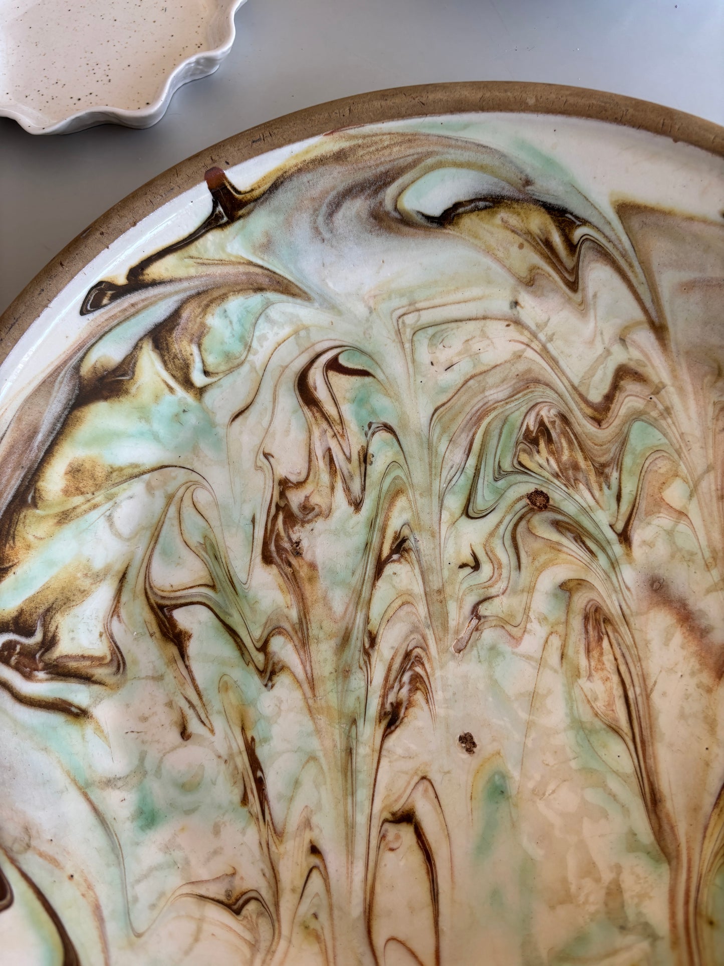 Smuk gammel keramik skål