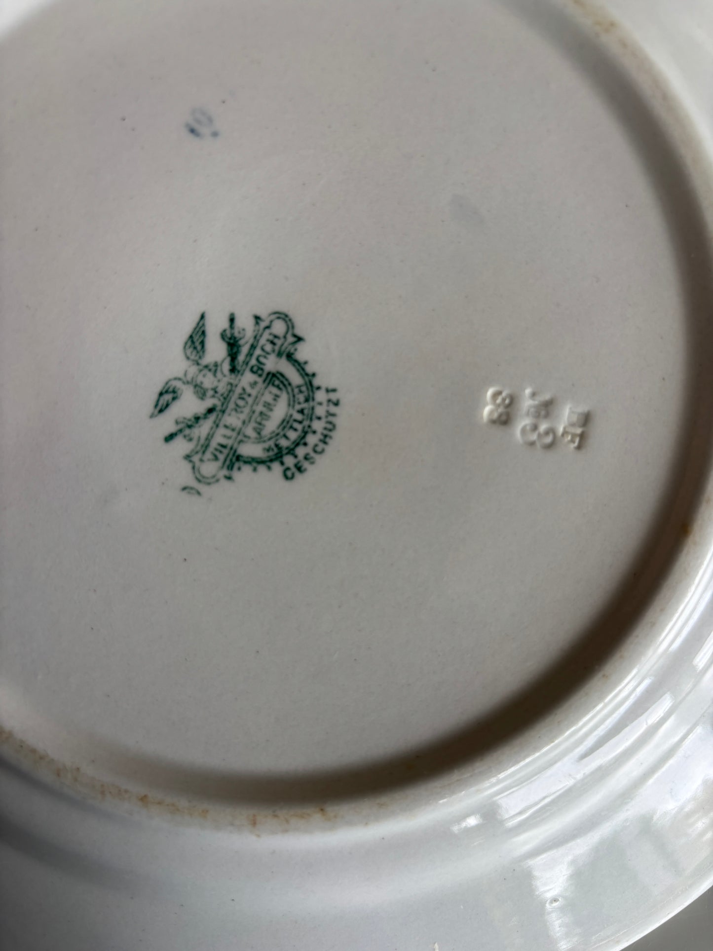 Gammel villeroy & Boch platte