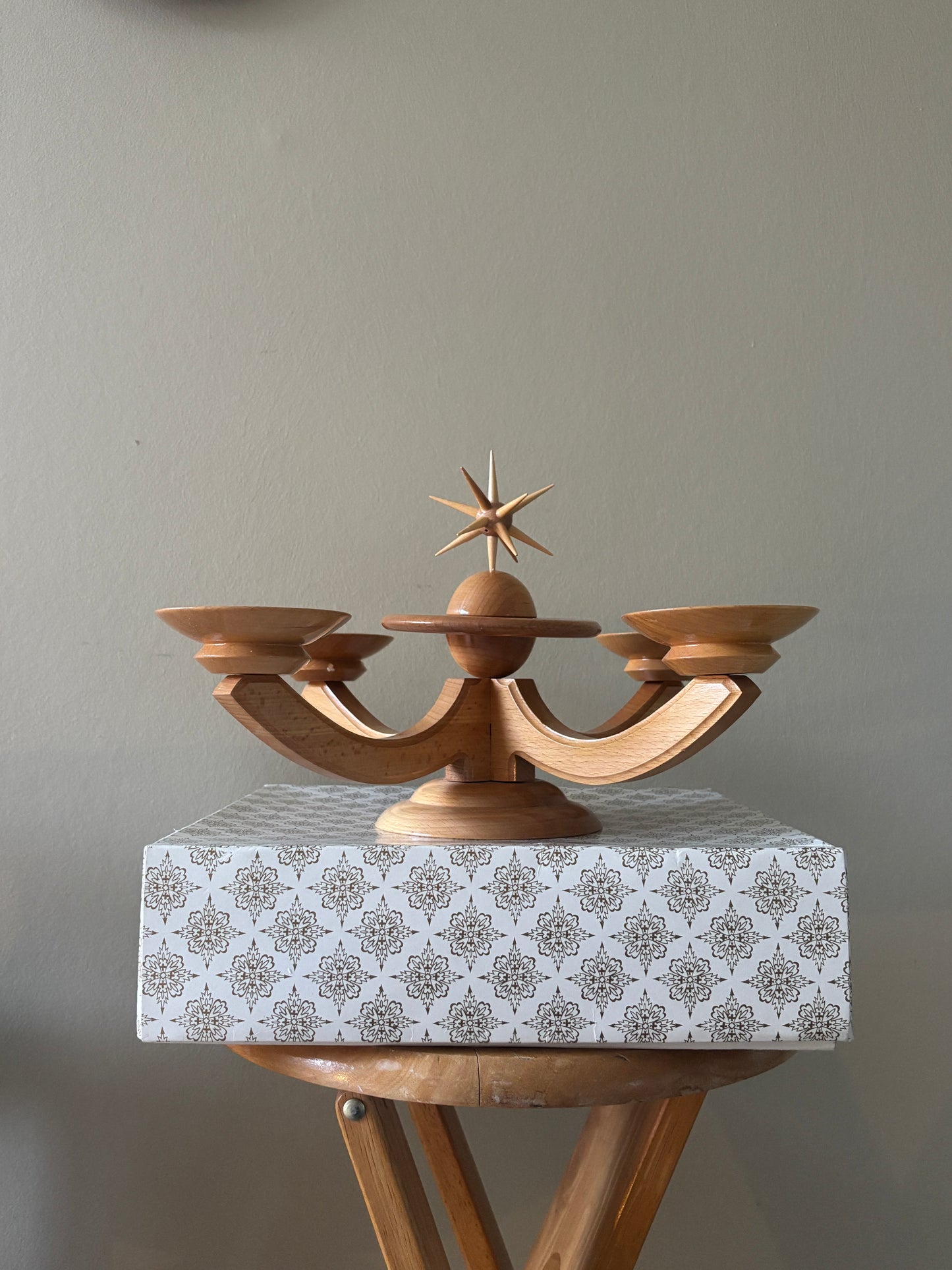 Smuk tysk adventsstage