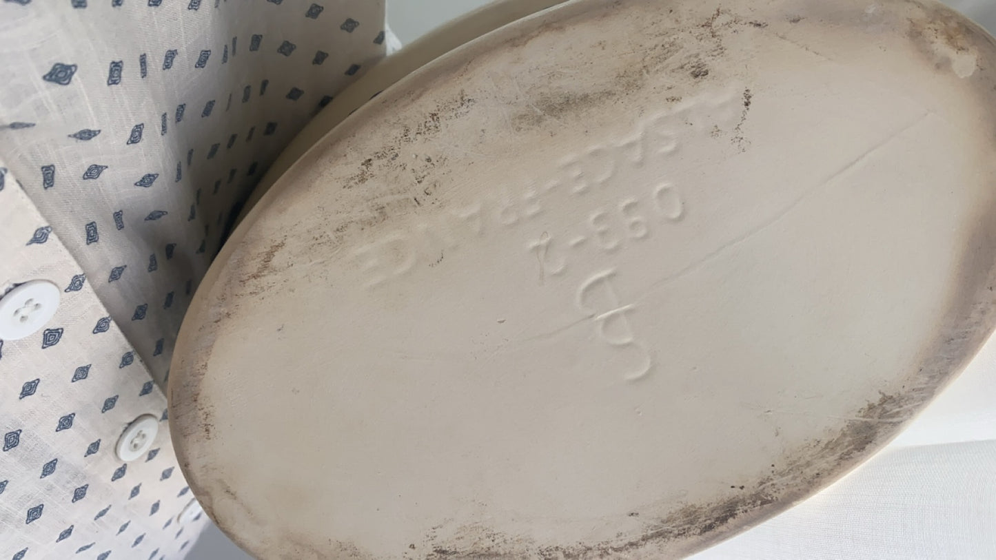 Smuk fransk keramik terrin