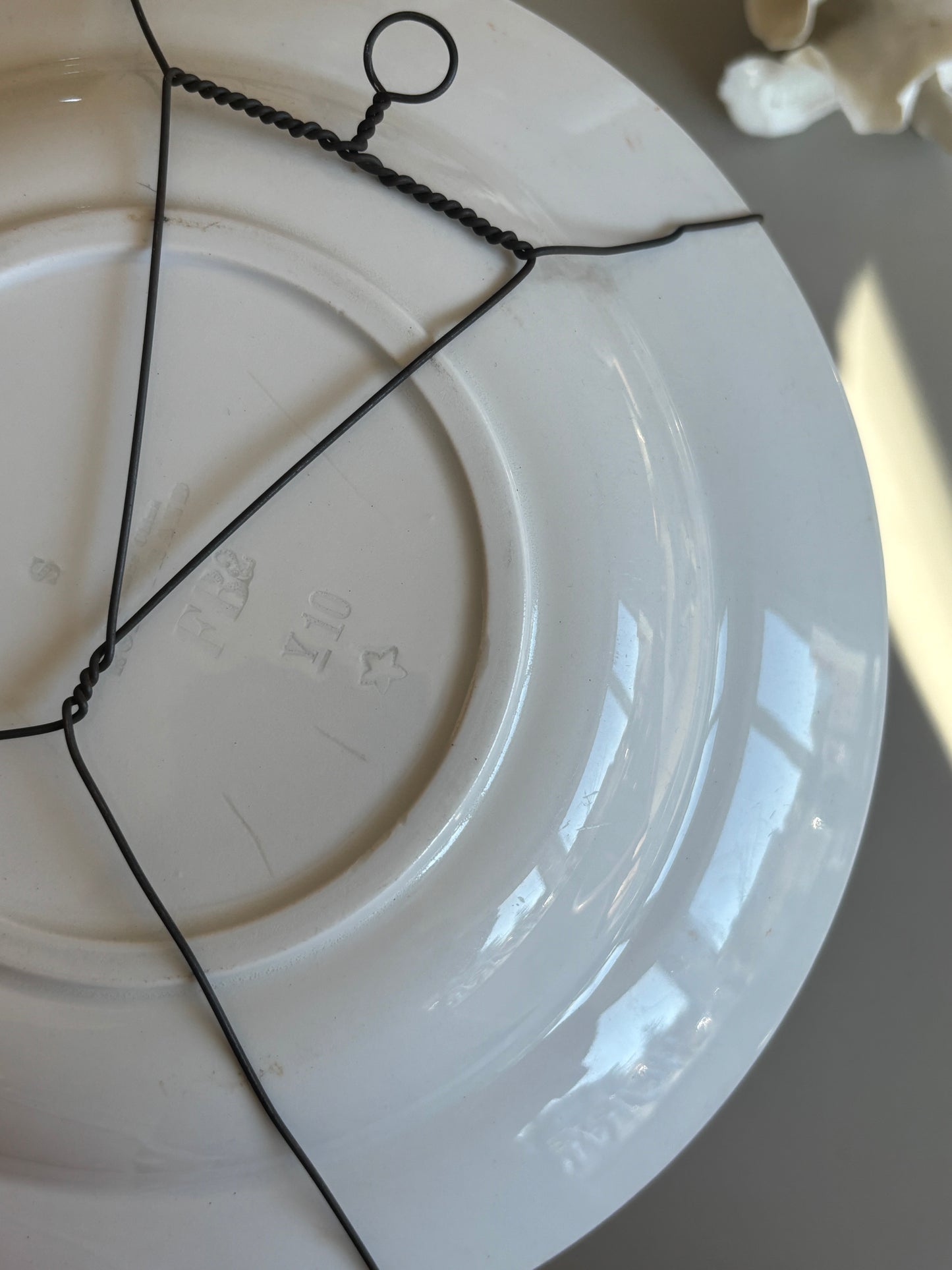 Smuk gammel Rørsrand platte