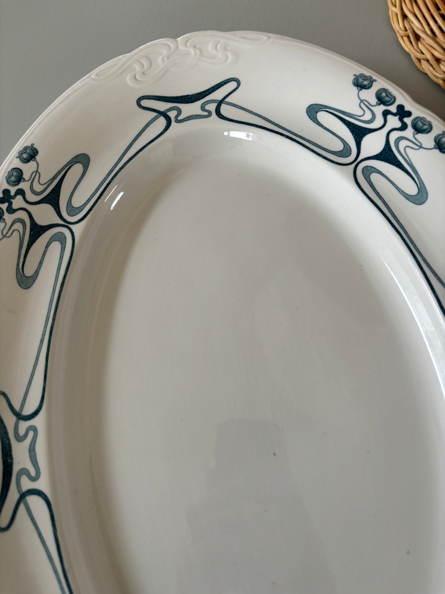 Stort smukt Villeroy & Boch fad