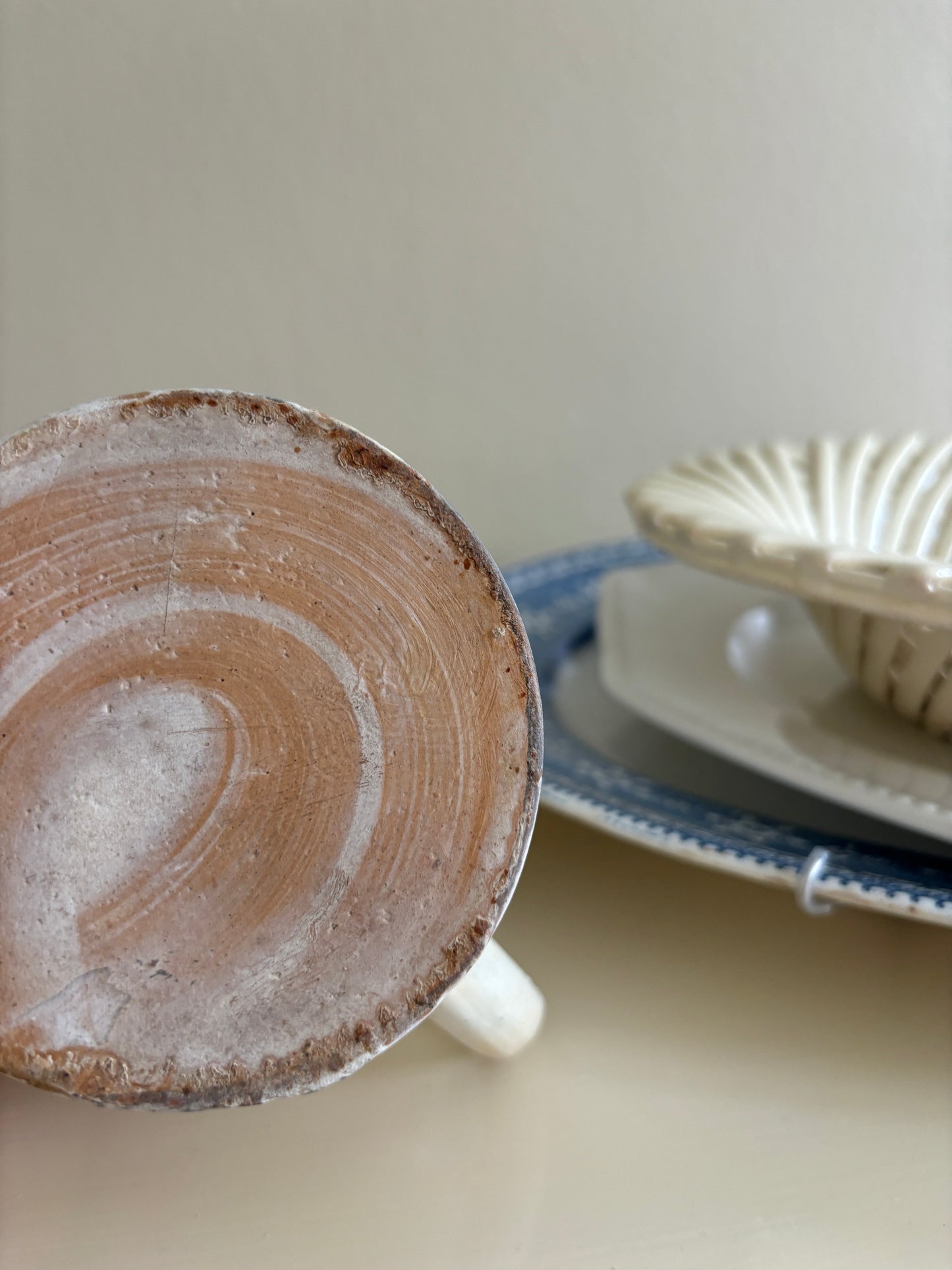 Smuk gammel keramik kop