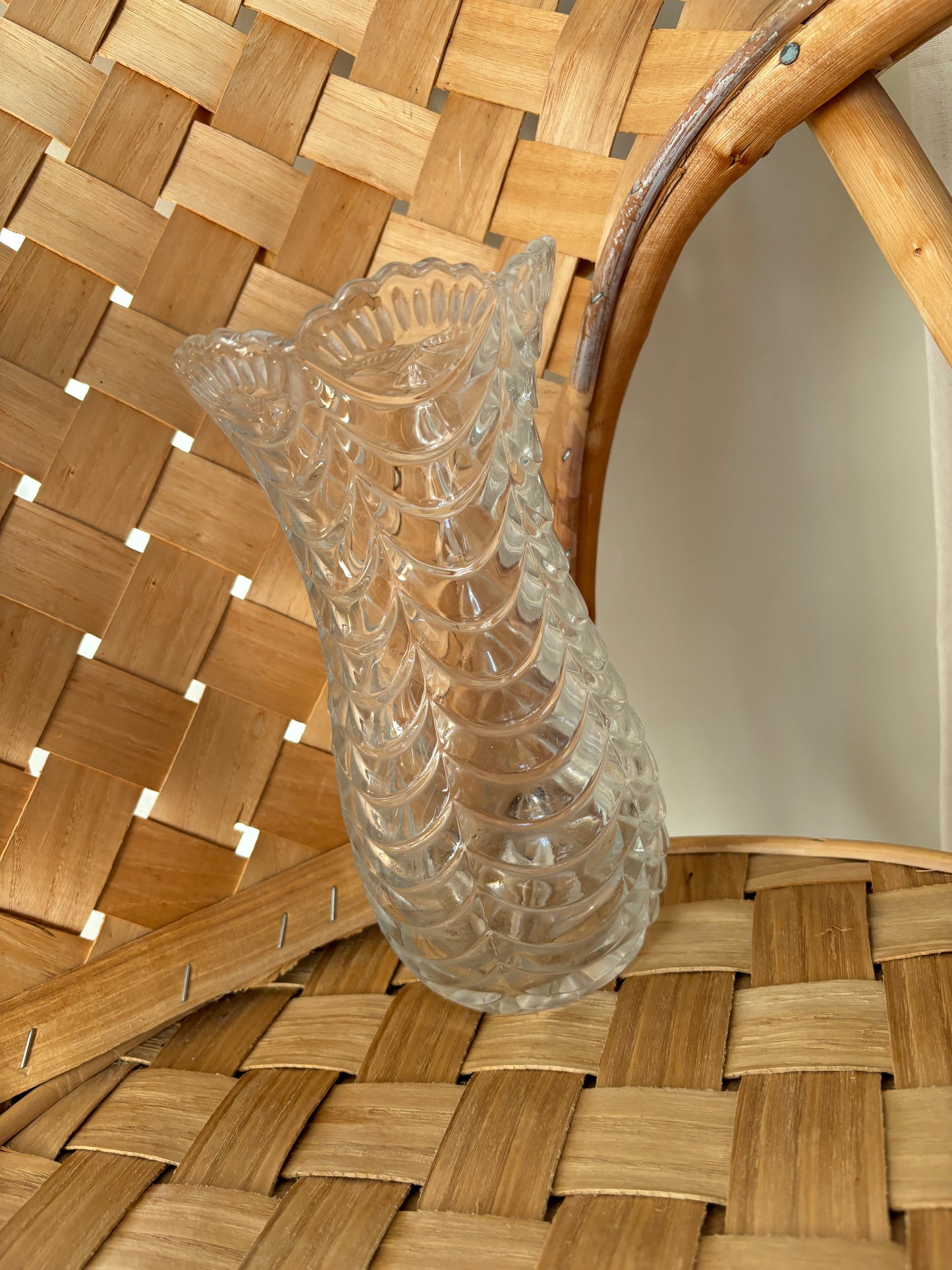 Glas vase i fin form