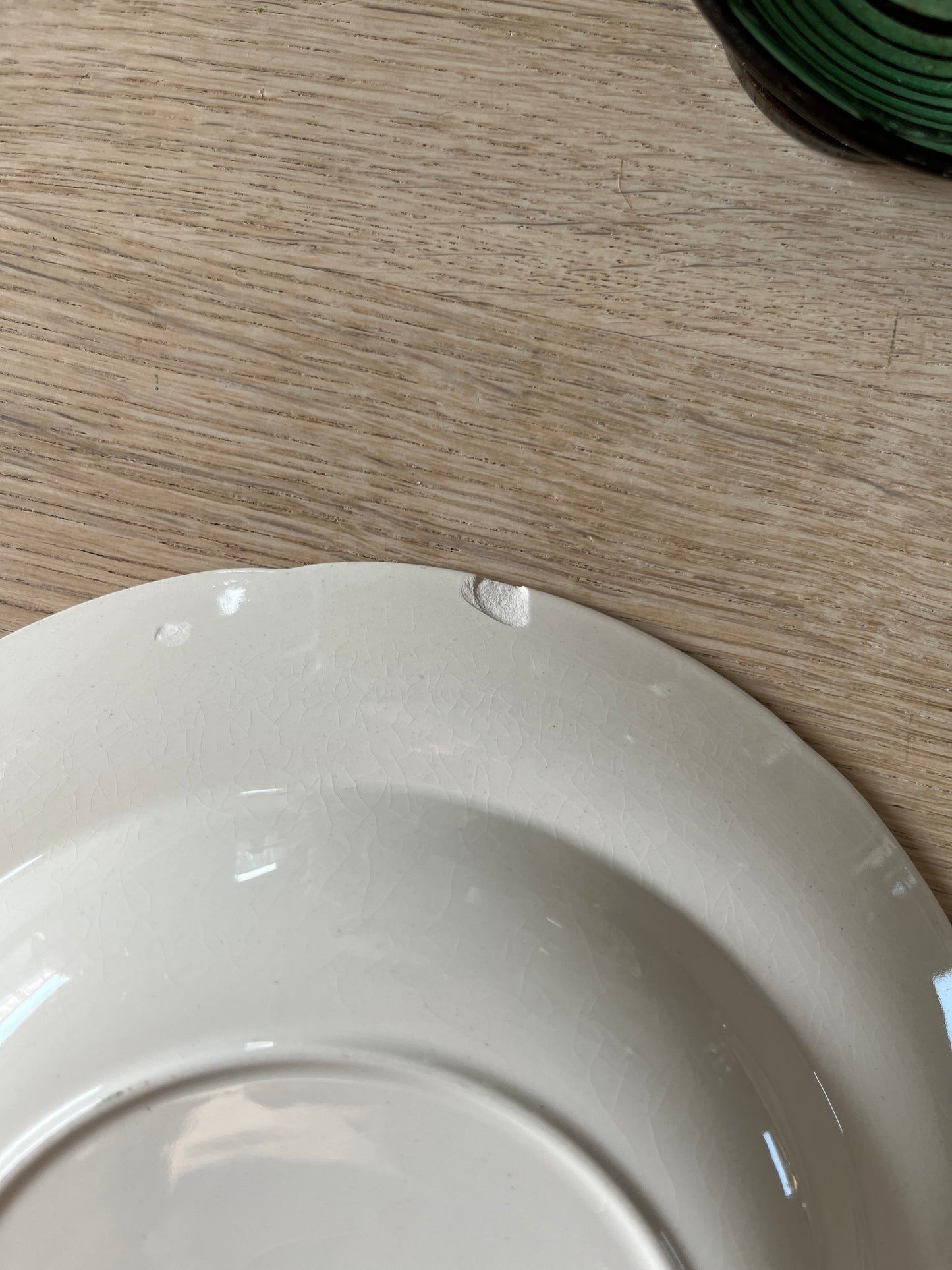 Aluminia ‘Poul’ dyb tallerken