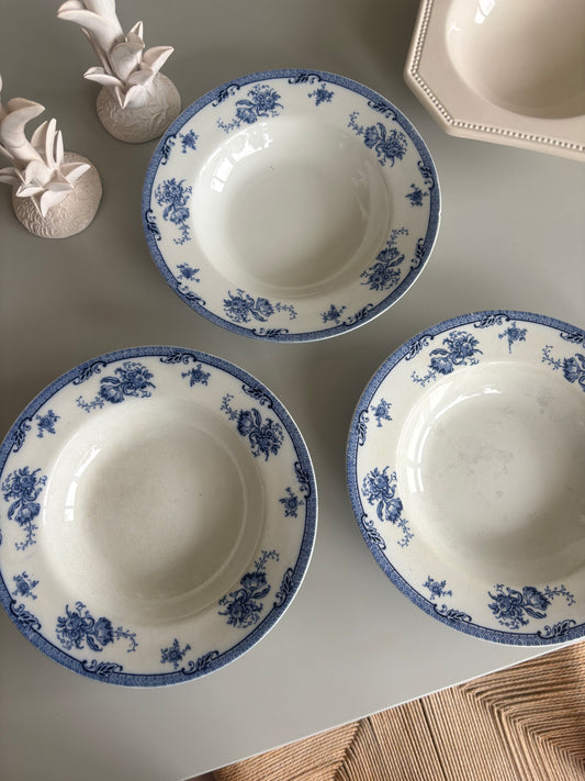 Dybe engelske tallerkner