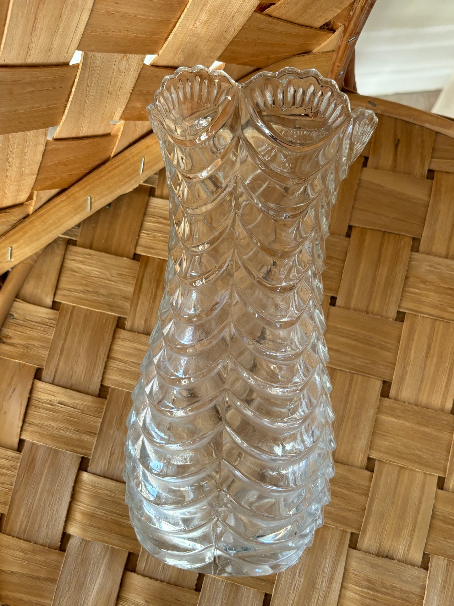 Glas vase i fin form