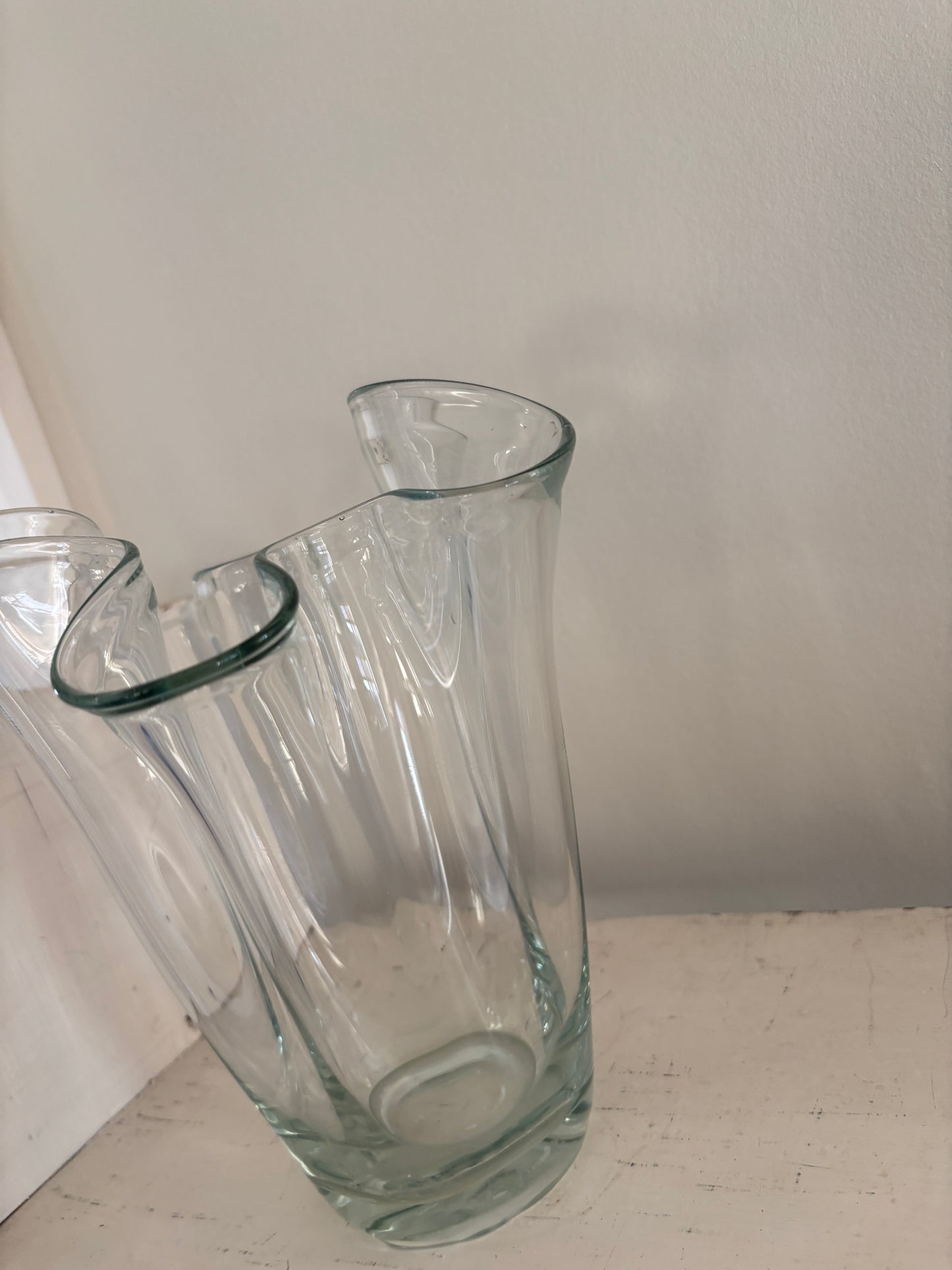 Tulipanvase i glas