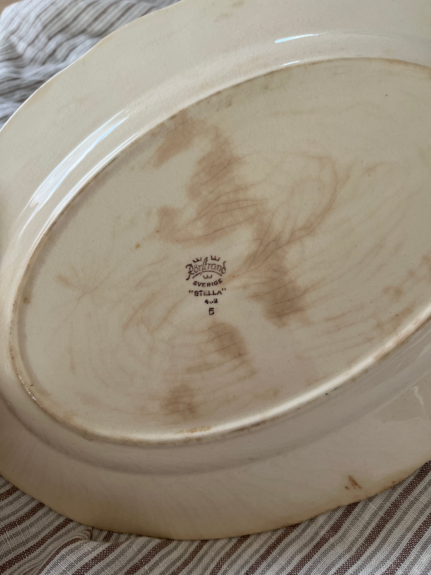 Svensk Rörstrand, STELLA fad