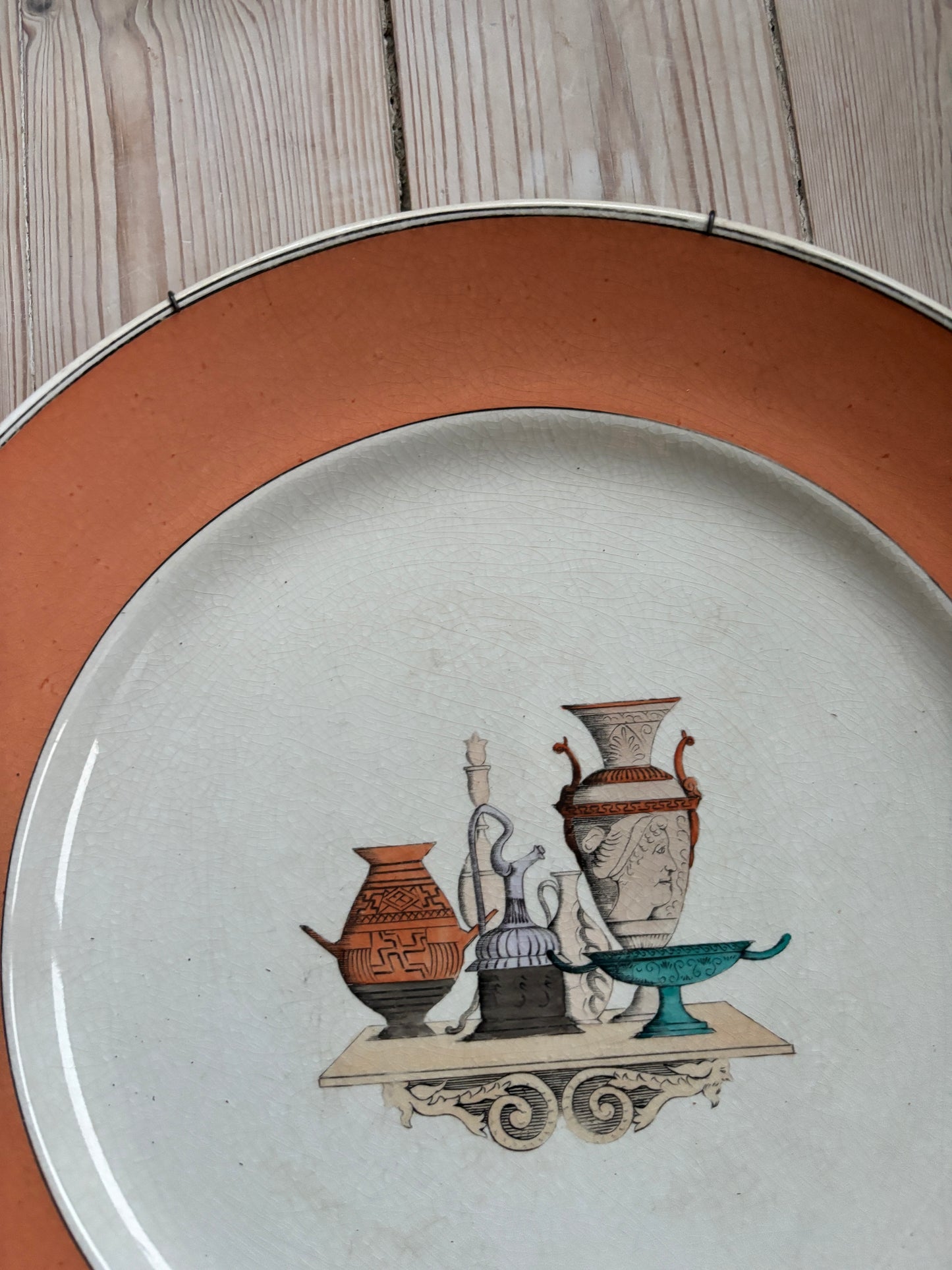 Stort rund fad/platte