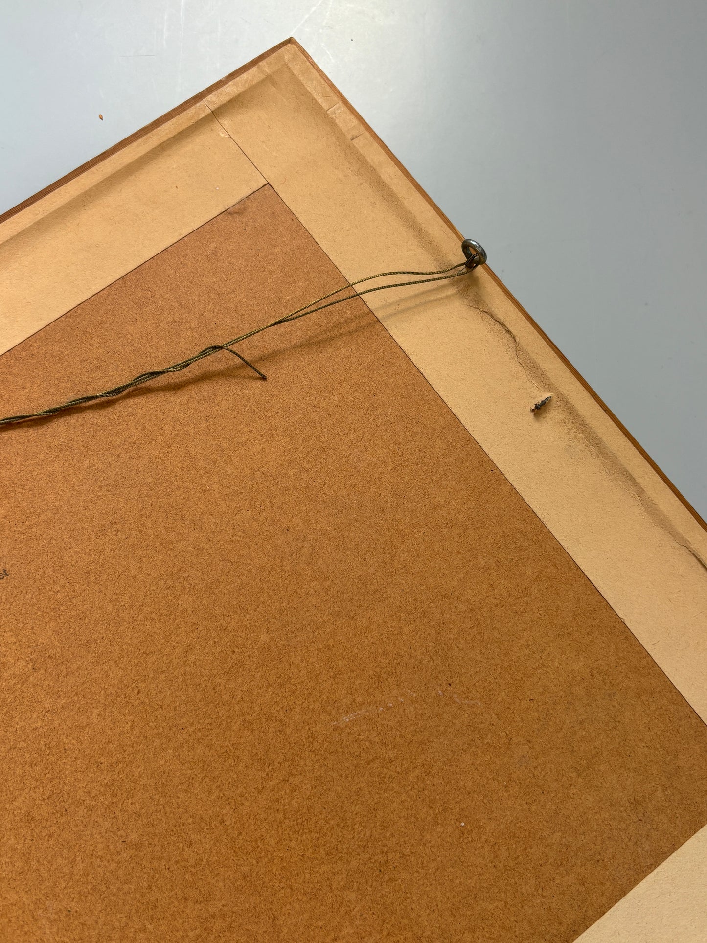 Smukt billede i træramme