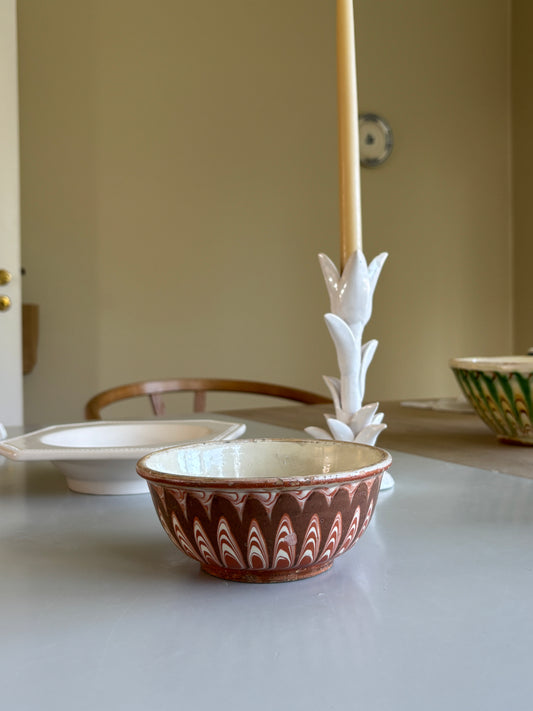 Gammel keramik skål