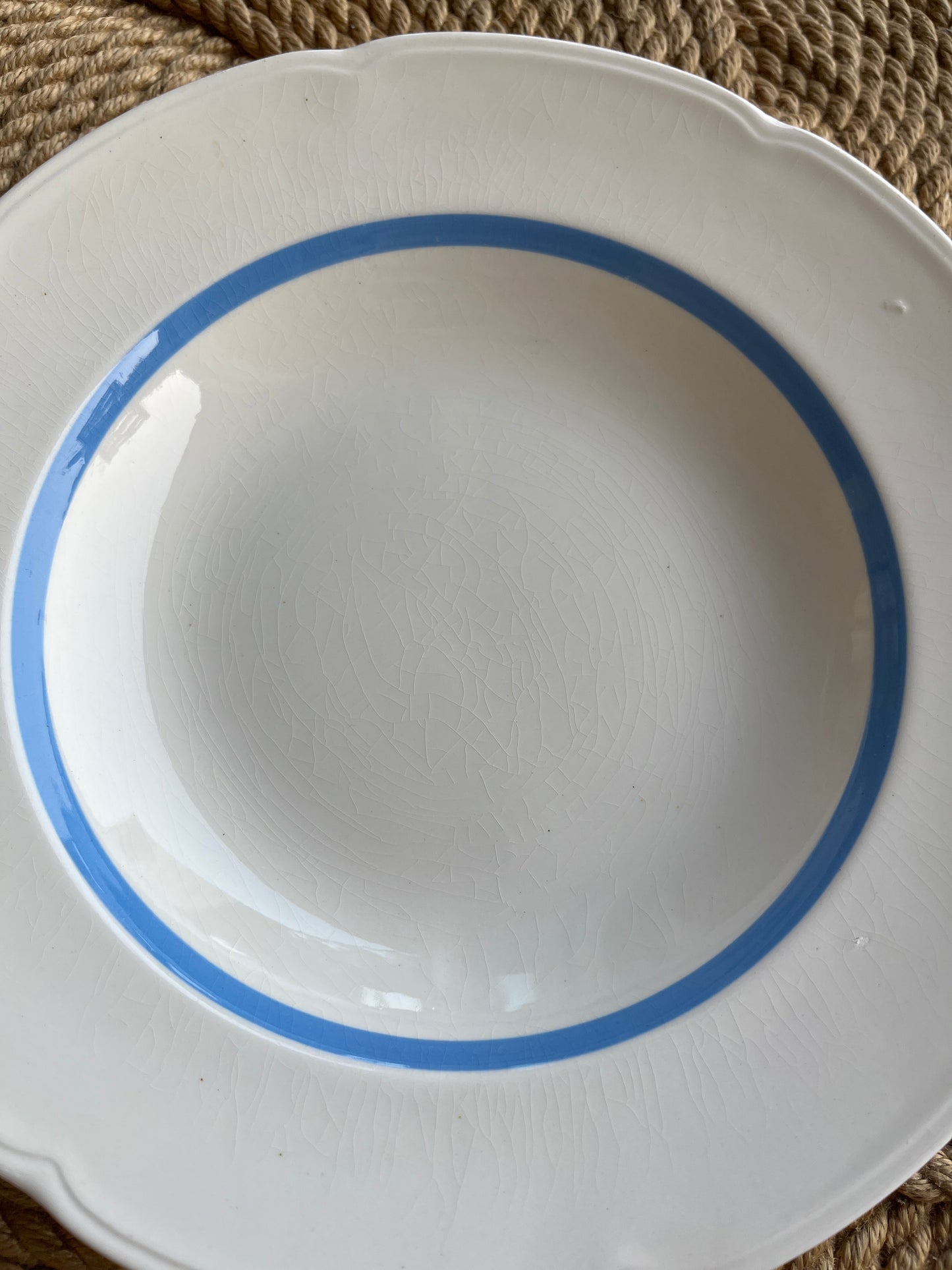 Aluminia ‘Lone’ dybe tallerkner