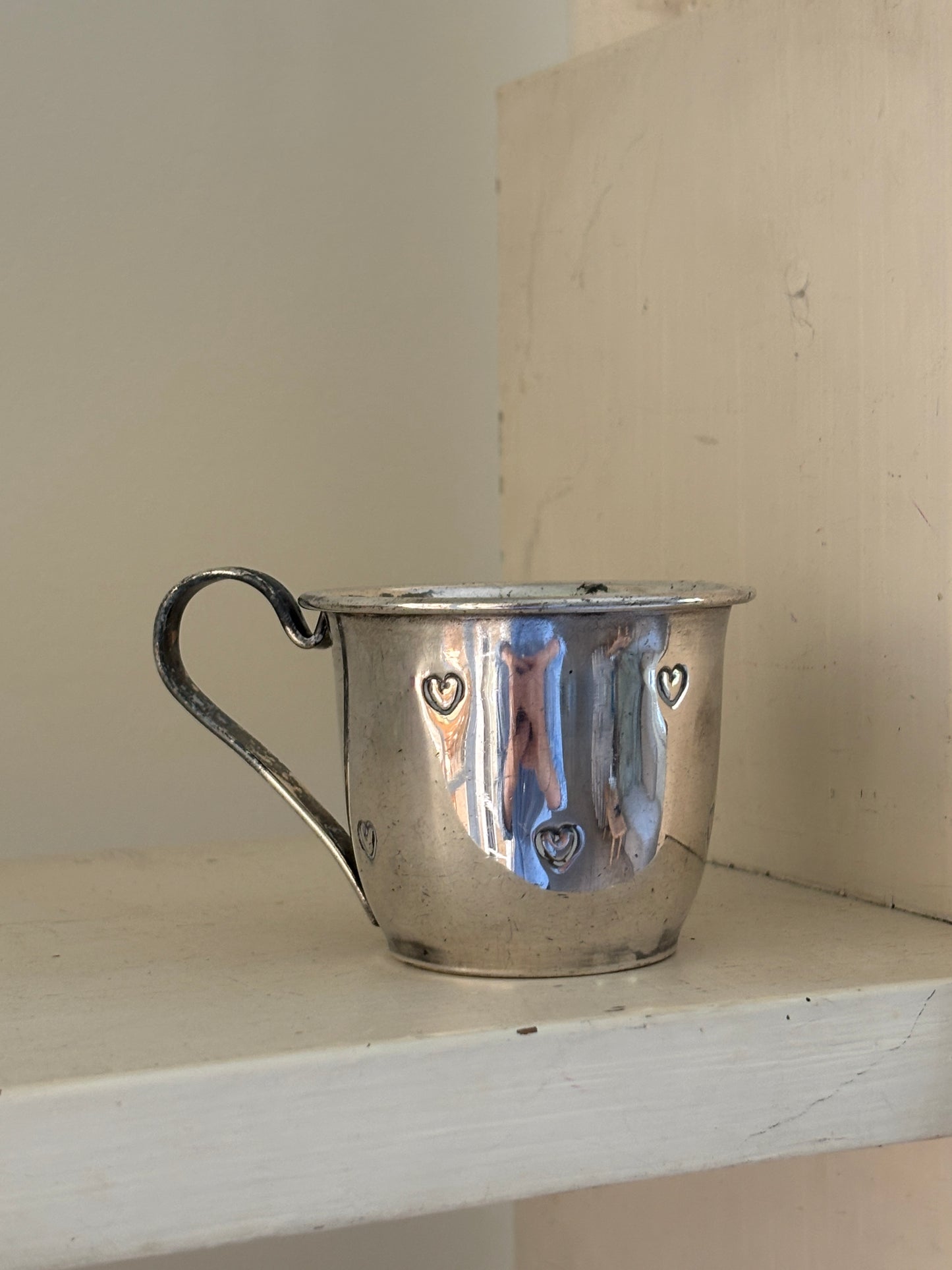 Børne kop med hjerter