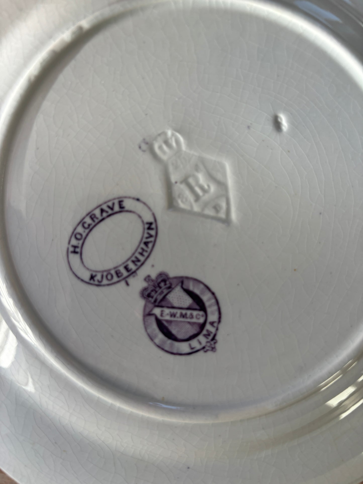 H.O. GRAVE små tallerkner