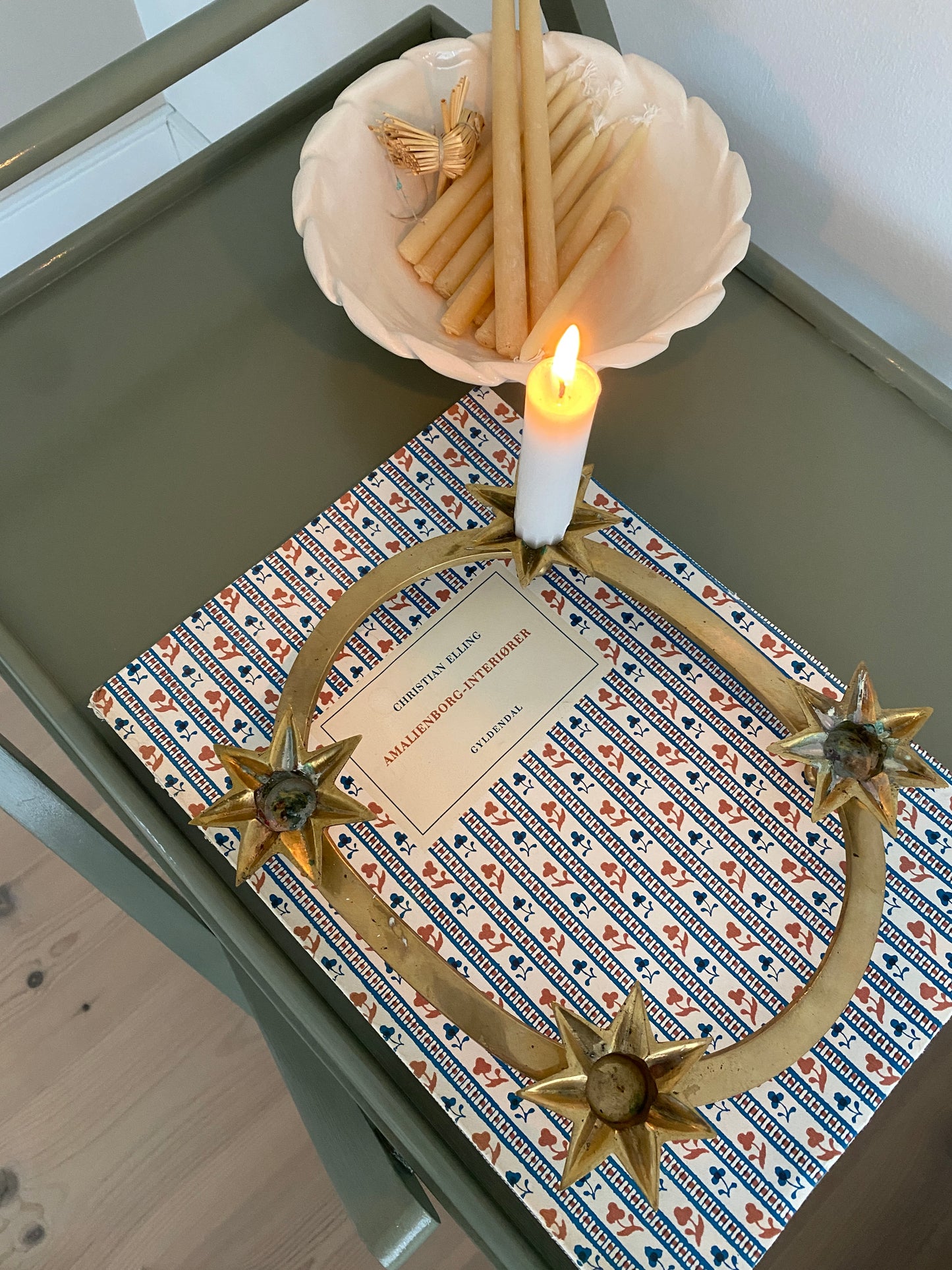 Messing adventsstage, stjerne