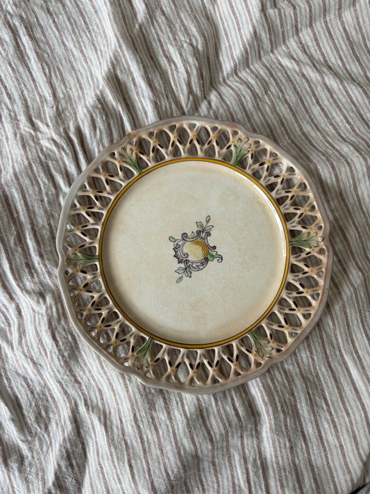 Gammel Rørstrand platte