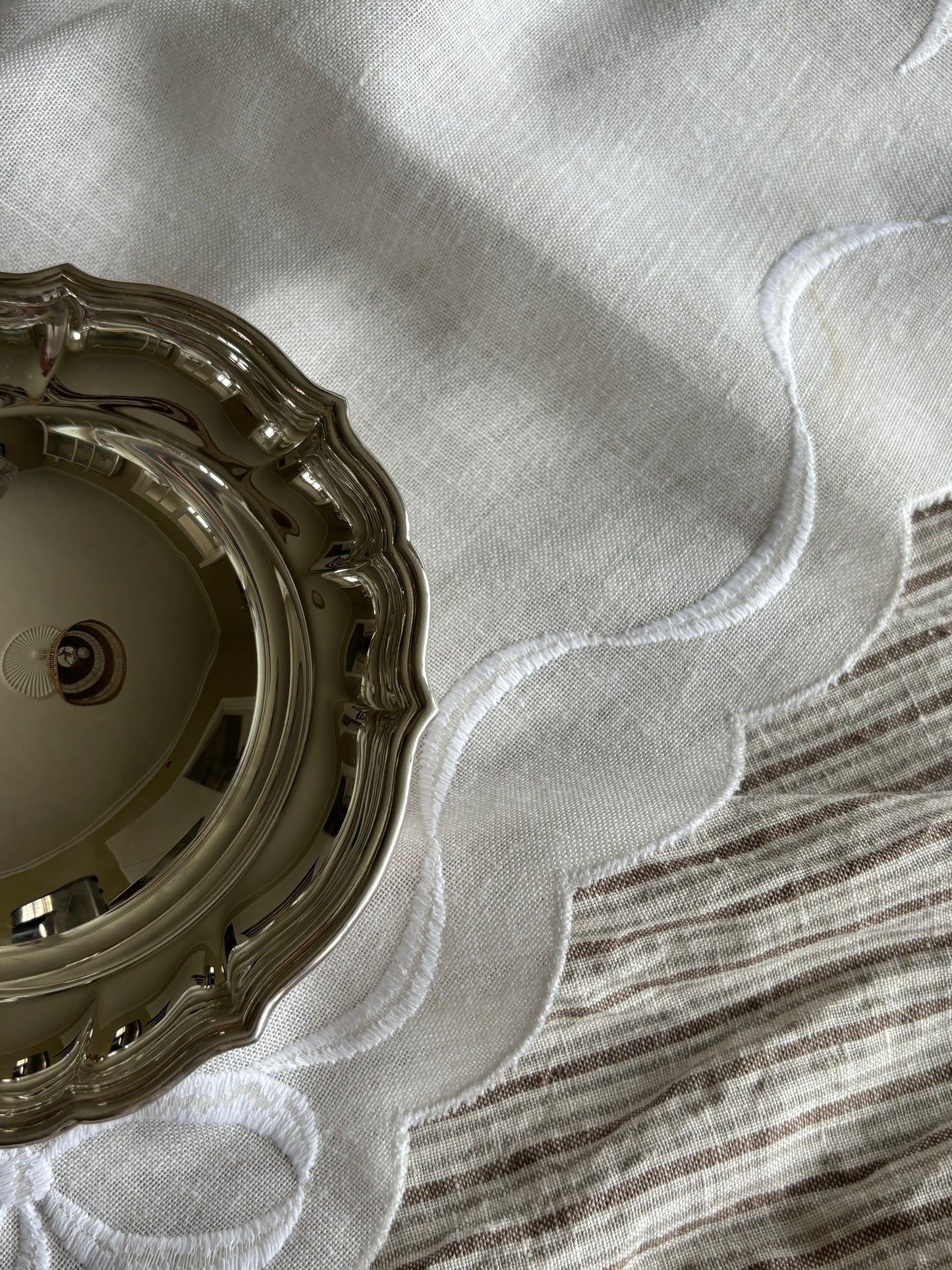 Lille pletsølv skål