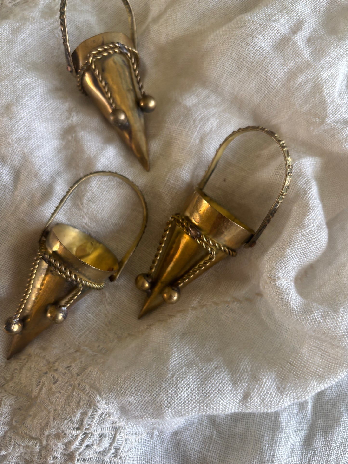 Små messing ophæng