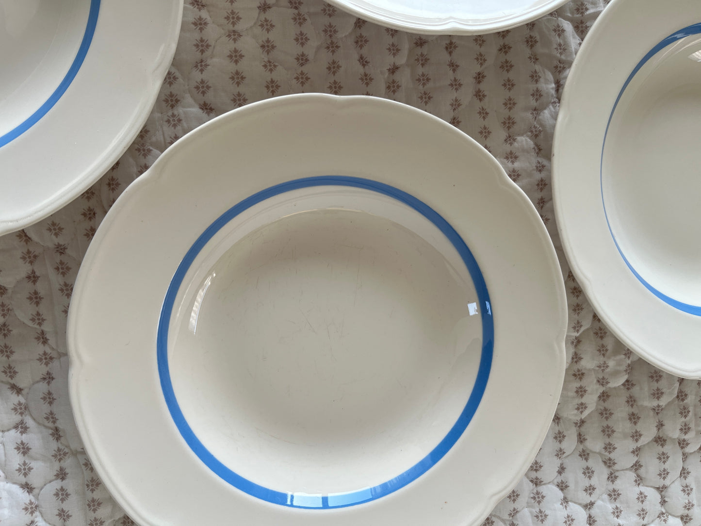 Aluminia ‘Poul’ dyb tallerken
