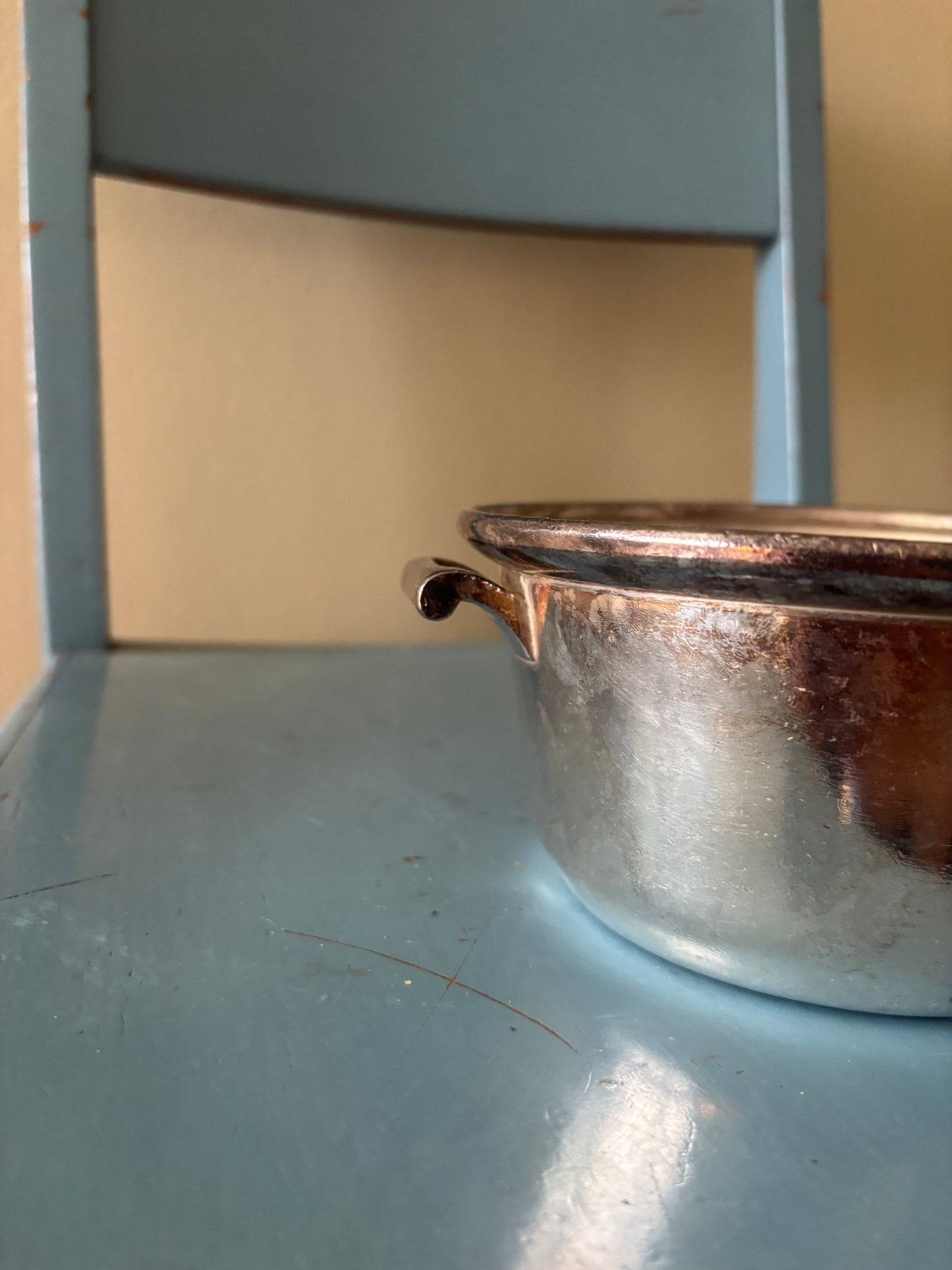 Serverings skål i pletsølv