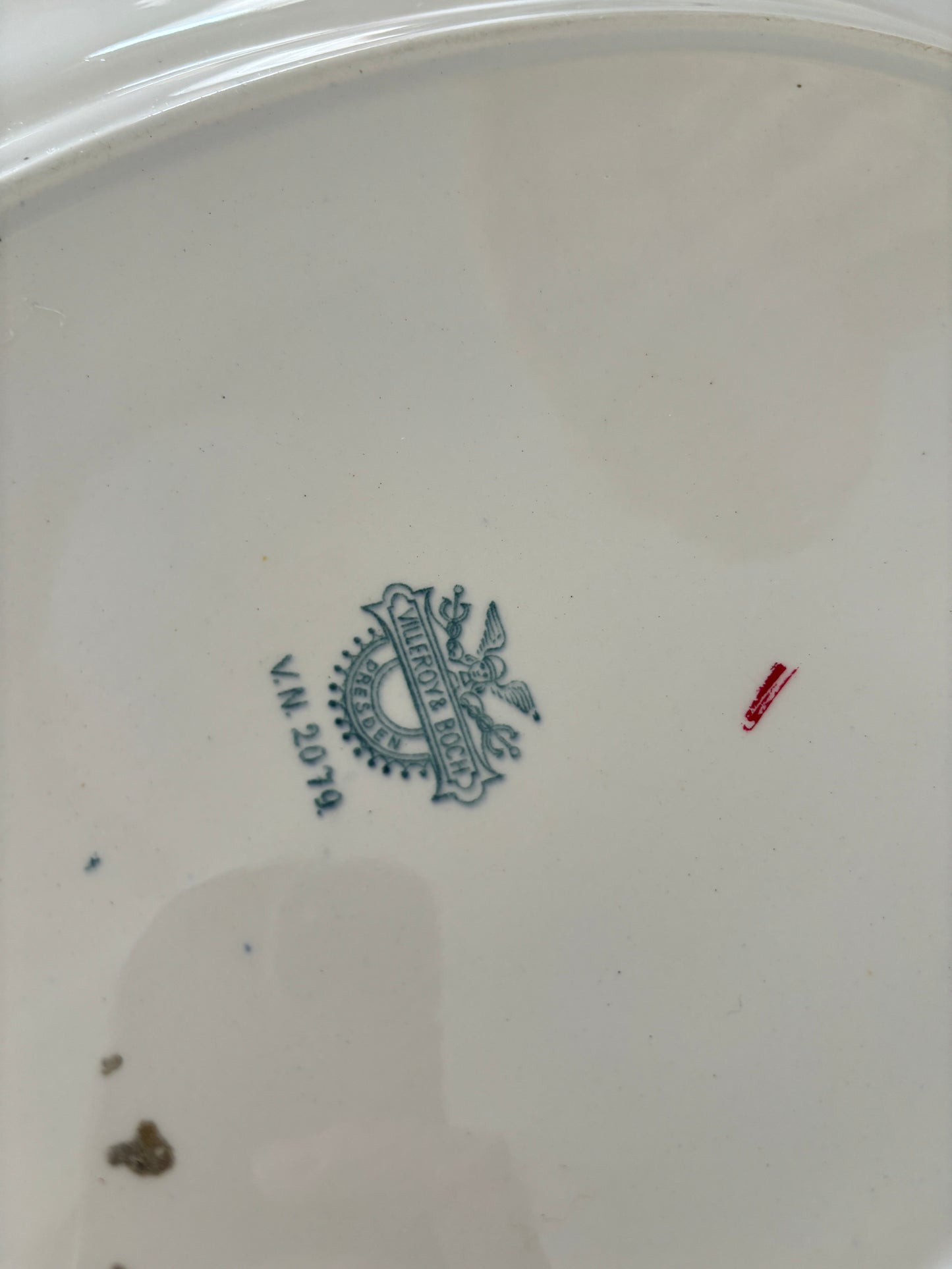 Stort smukt Villeroy & Boch fad