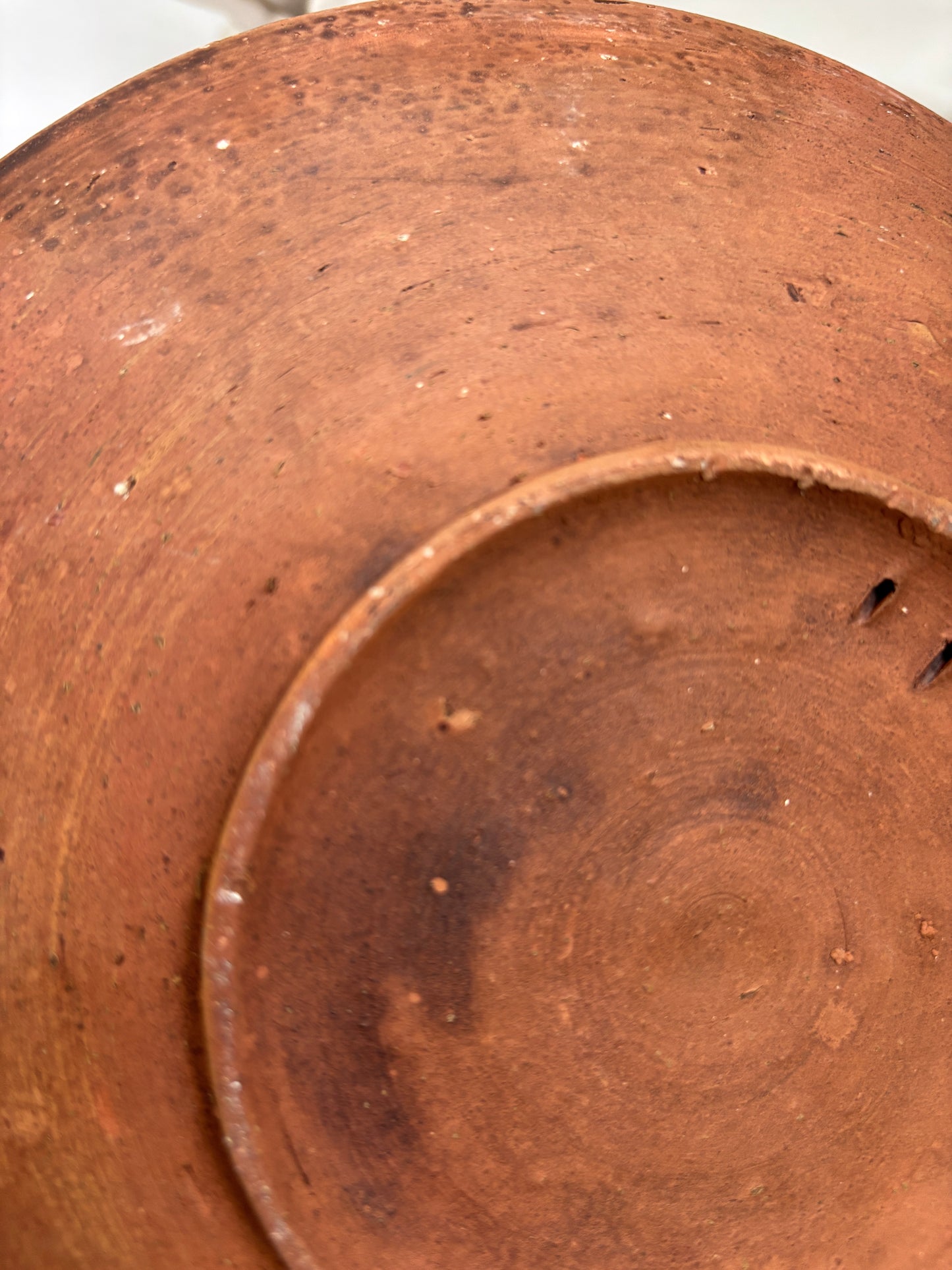 Keramik platte med fugle motiv