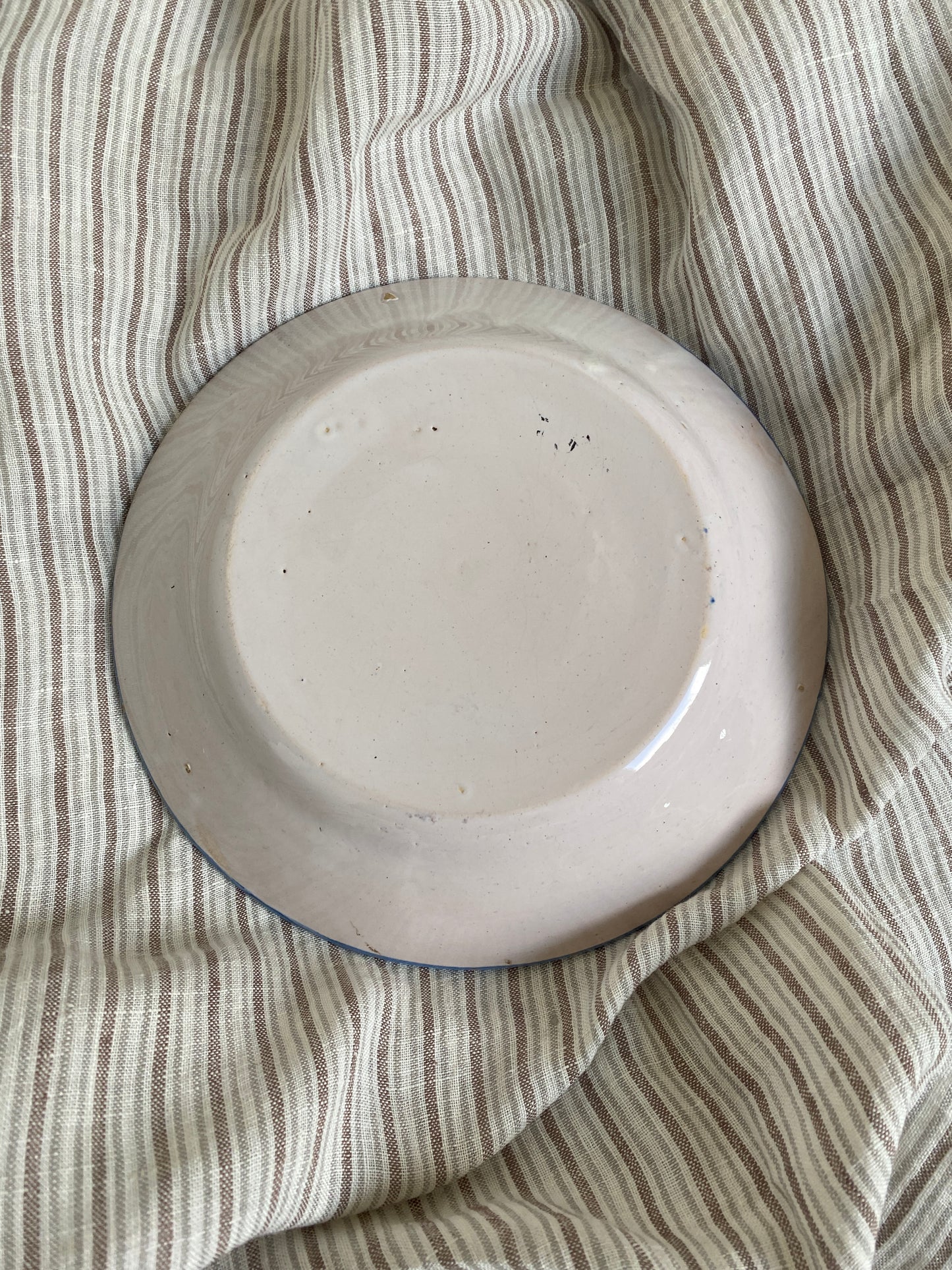 Fransk keramik tallerken