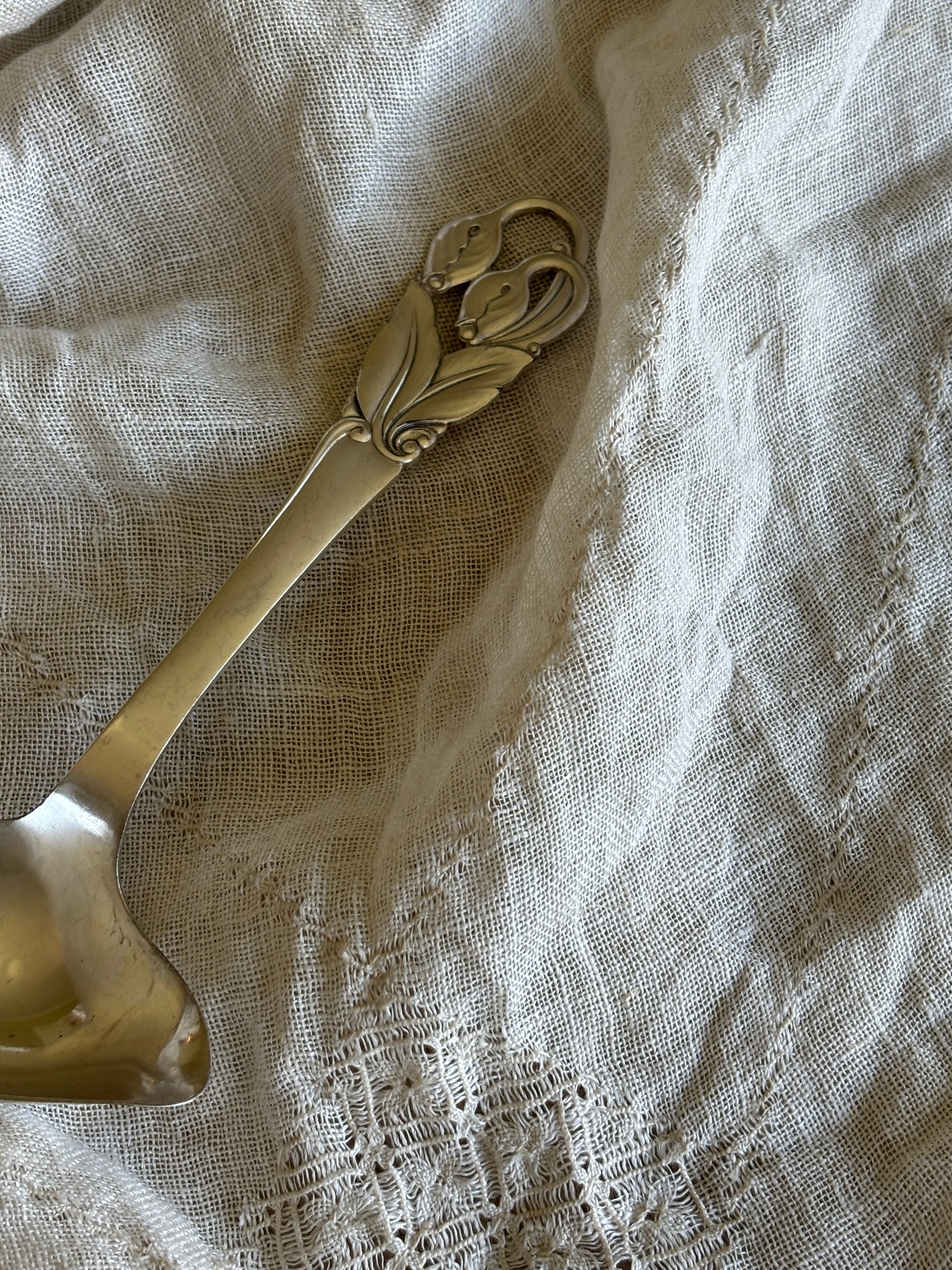 Sovse ske i pletsølv