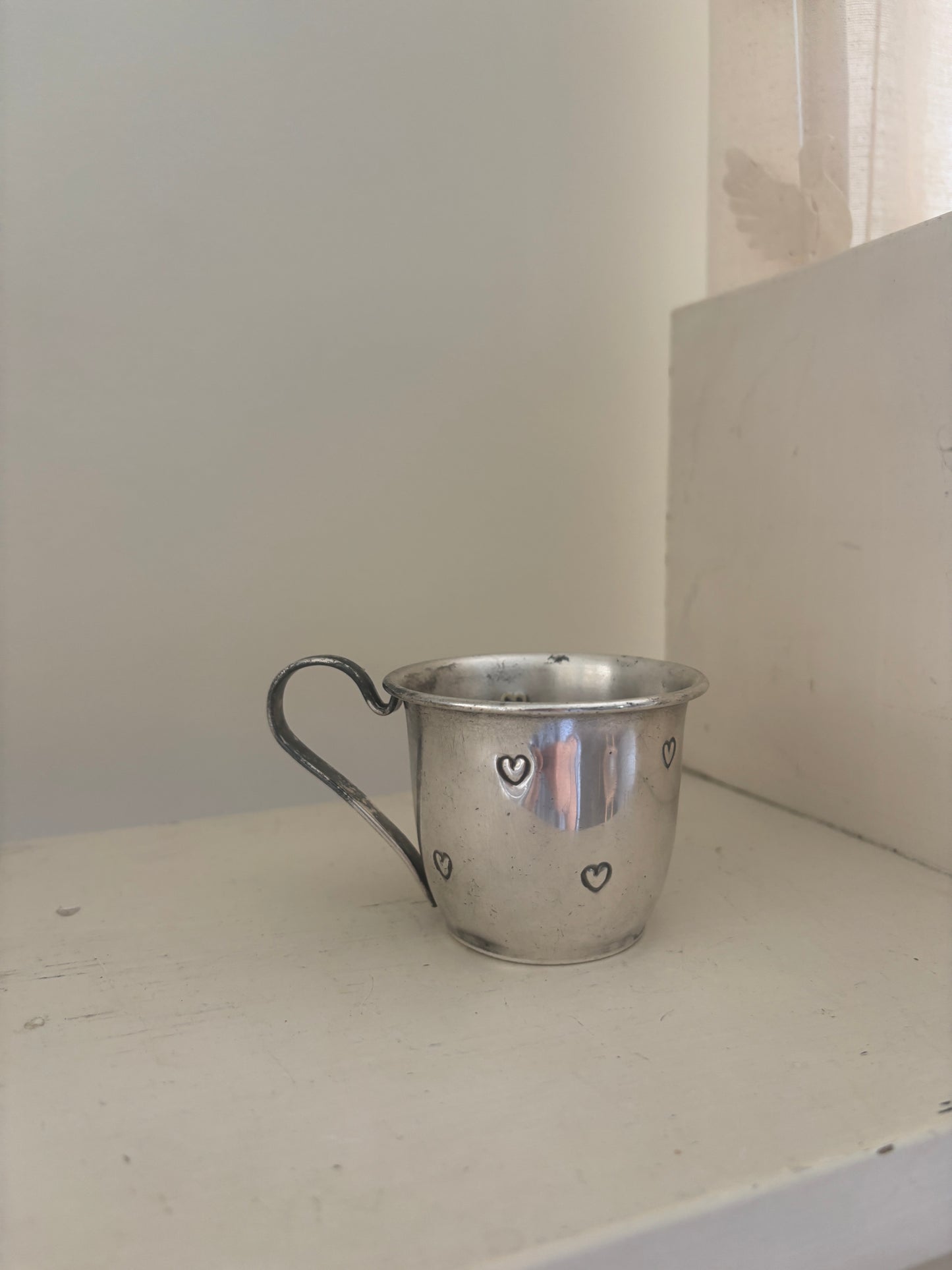 Børne kop med hjerter