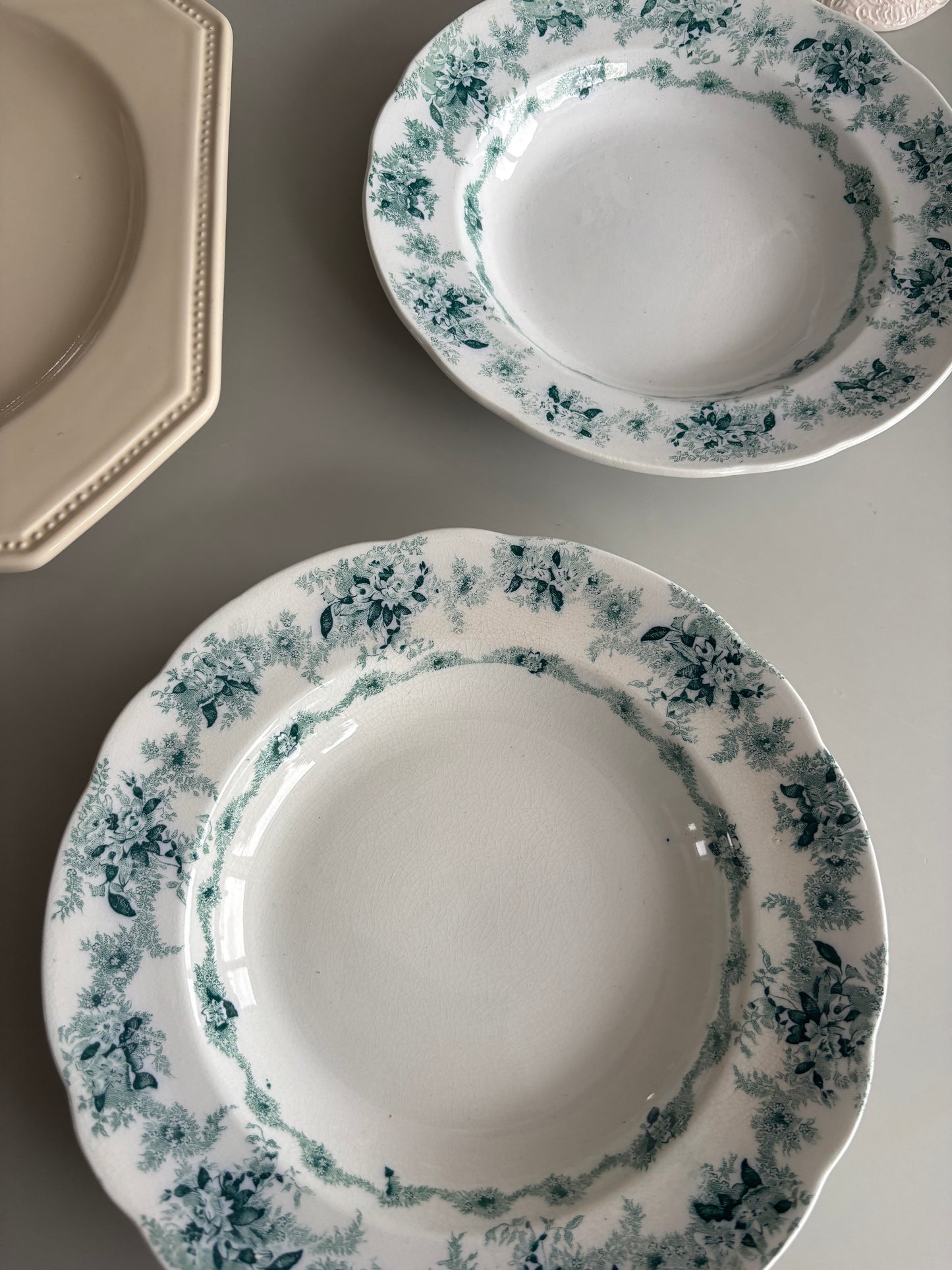 Dybe Gustavsbergs tallerkner