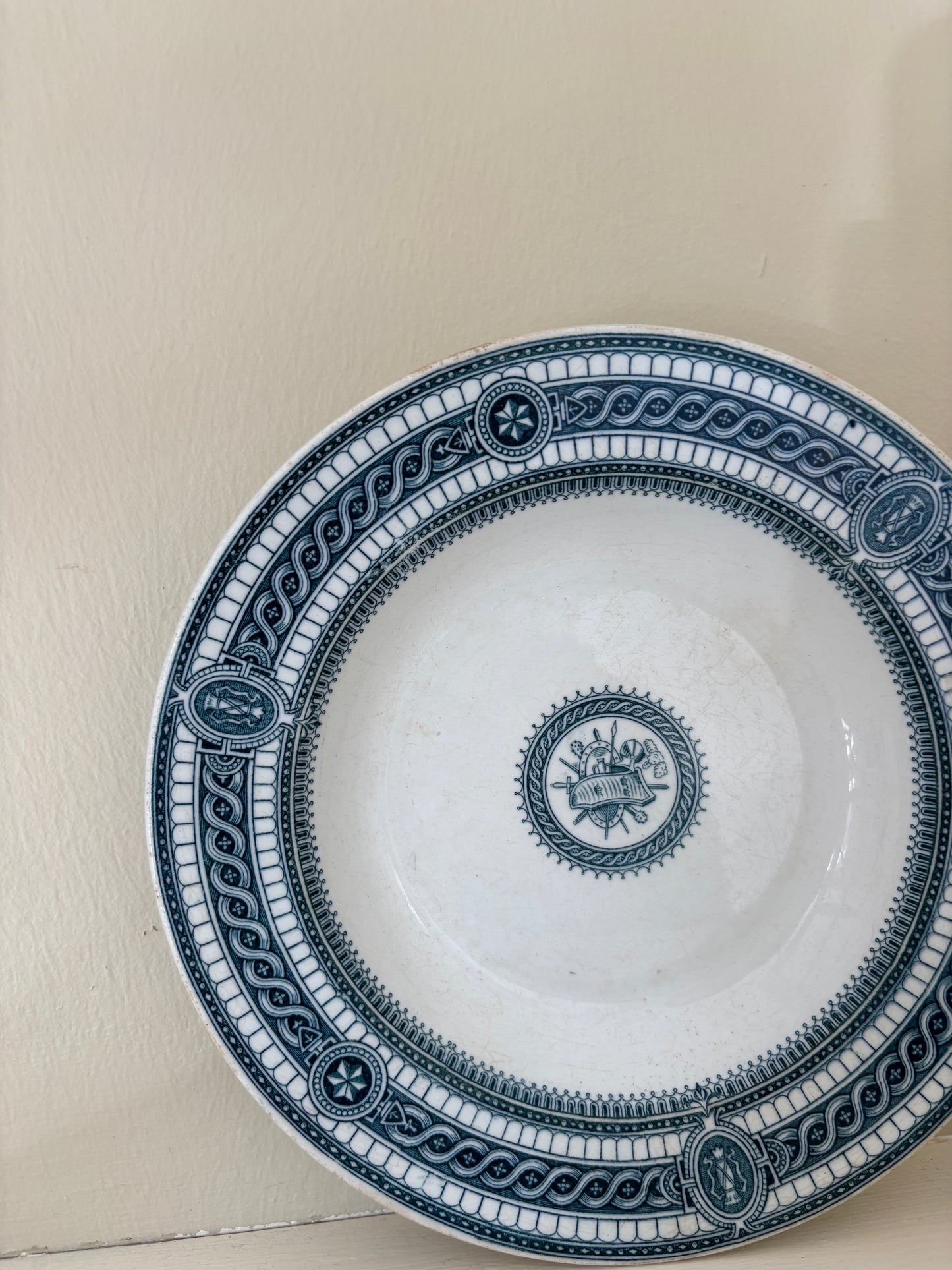 Gammel Rørstrand platte