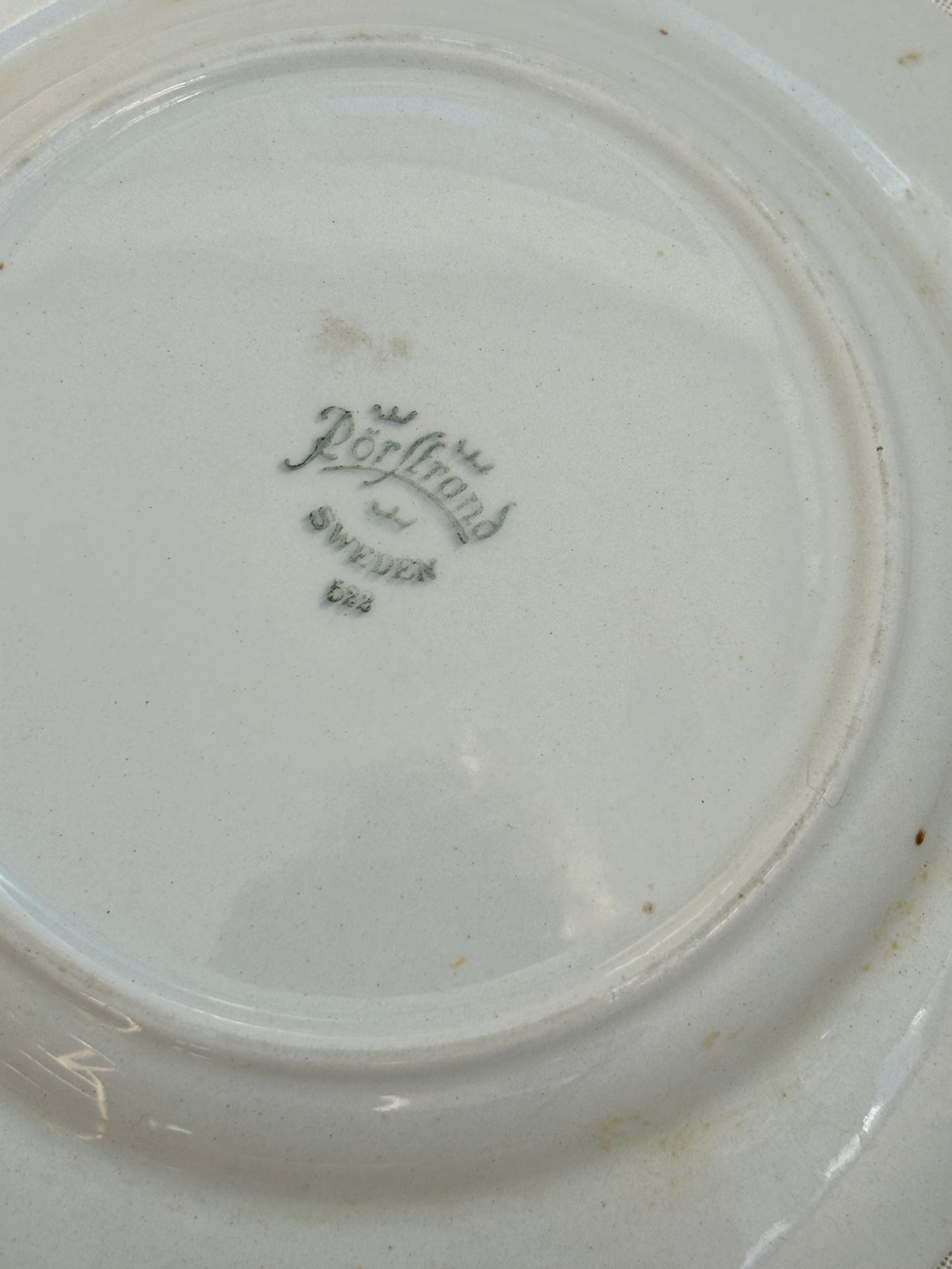 Rørstrand kagetallerkner