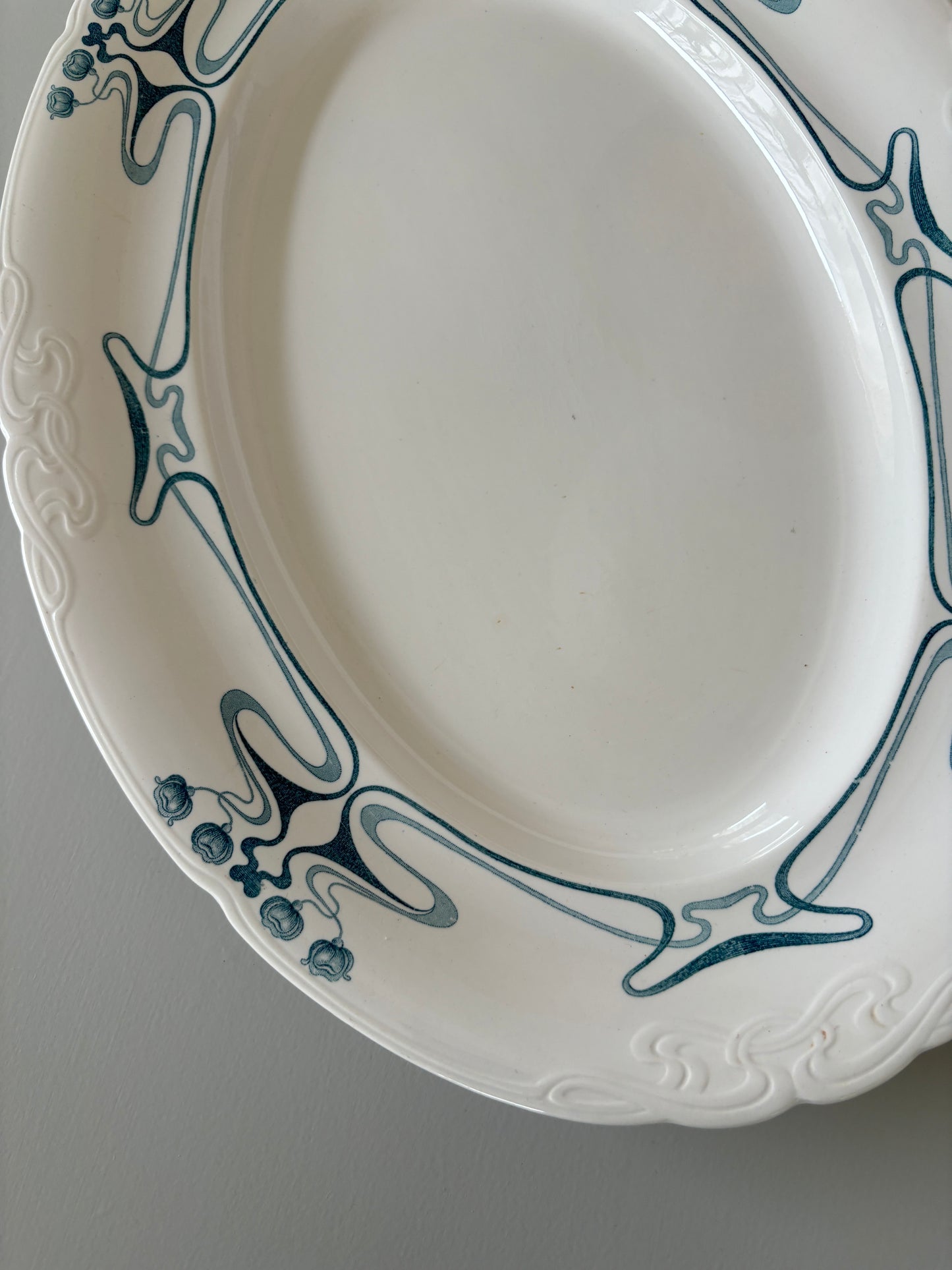 Stort smukt Villeroy & Boch fad
