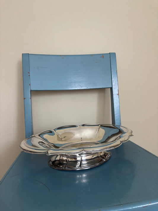 Smuk opsats i pletsølv