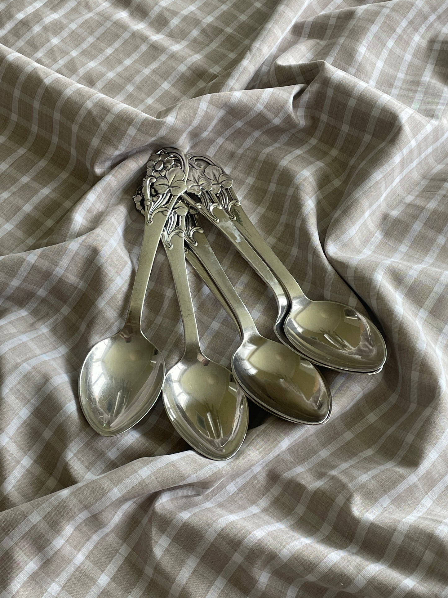 Spiseskeer i pletsølv