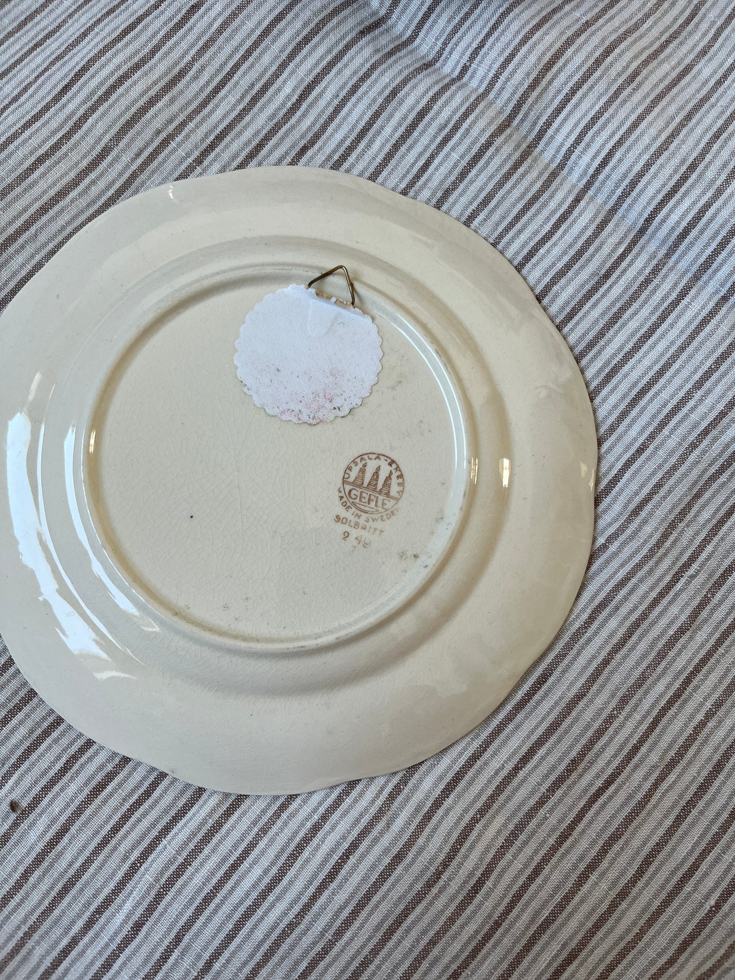 Gammel svensk platte