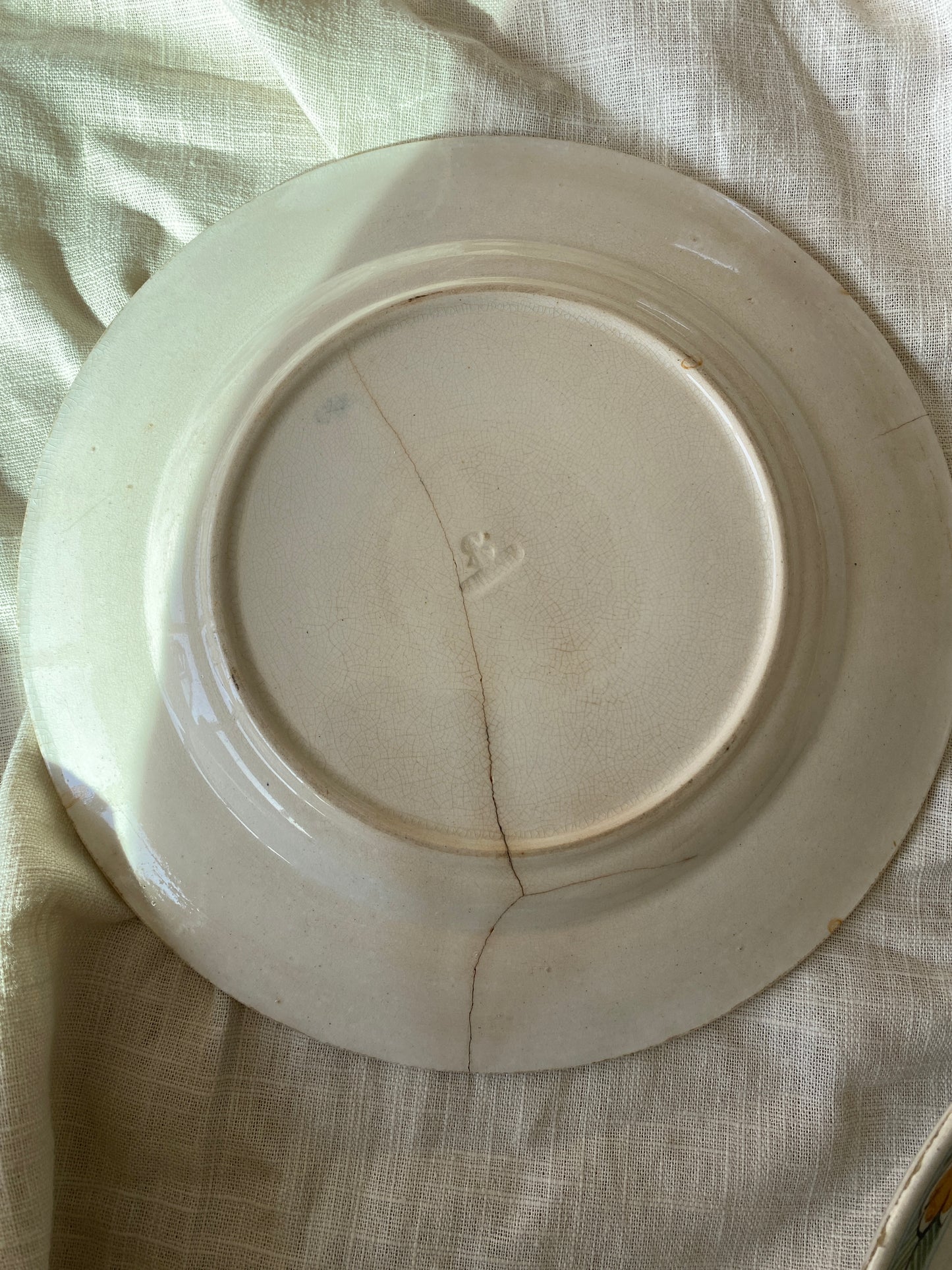 Antik tallerken/platte