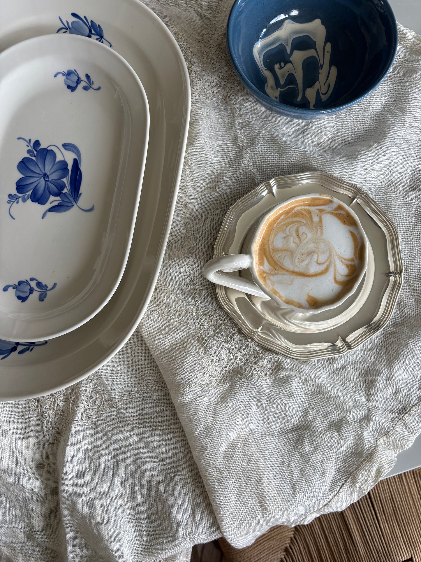 Lille pletsølv tallerken