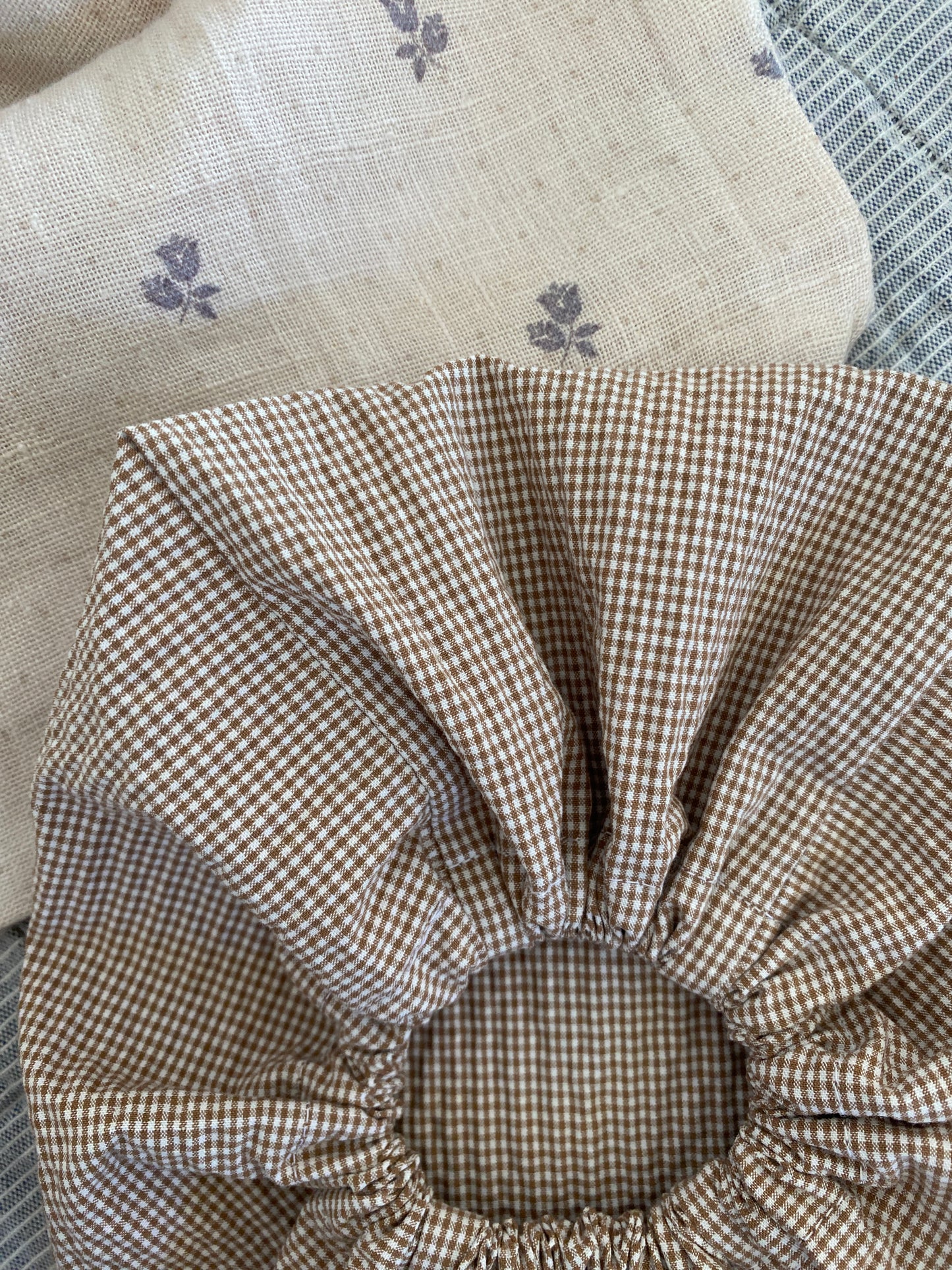 Vådserviet, brun tern