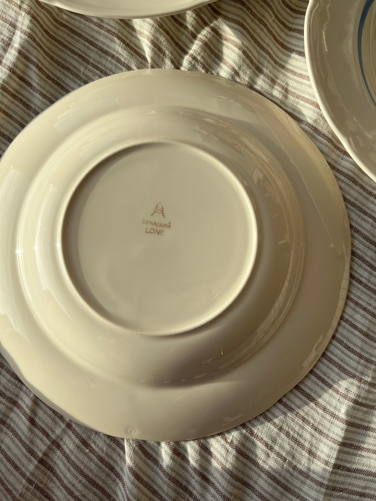 Aluminia ‘Lone’ dyb tallerken