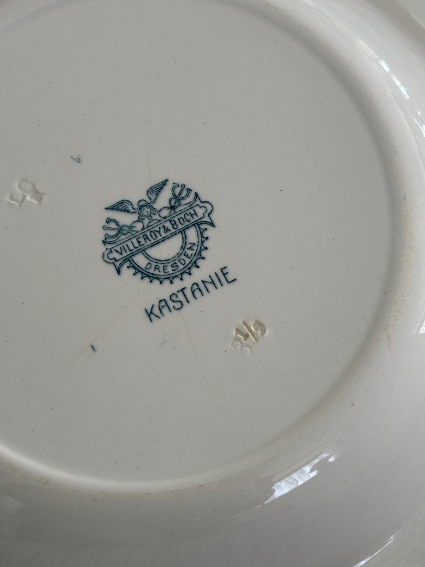 Villeroy & Boch tallerkner, kastanie