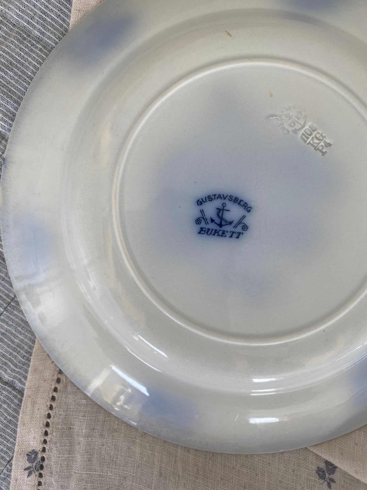 Platte/middagstallerken Gustavsberg