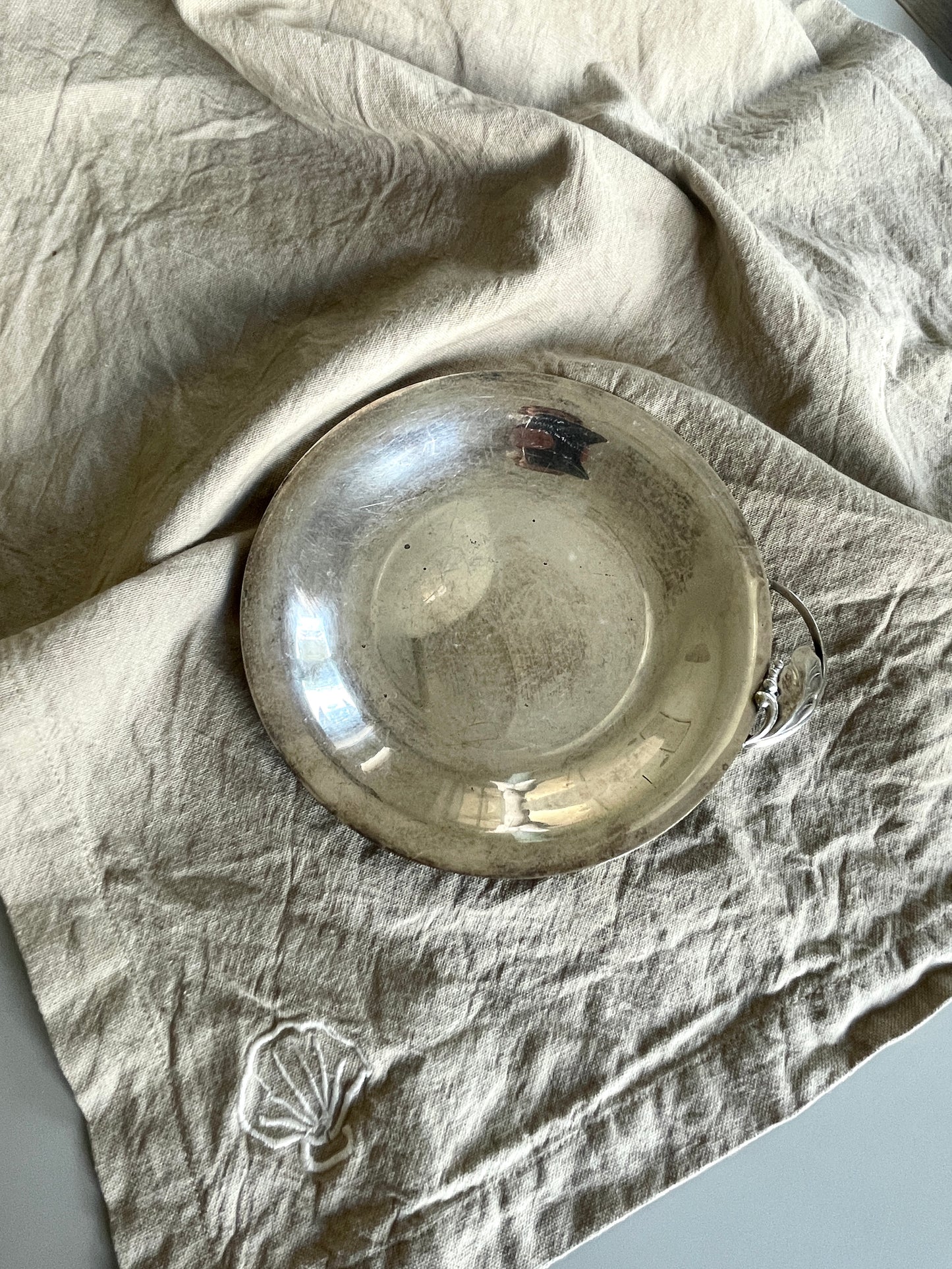 Small sterling silver bowl